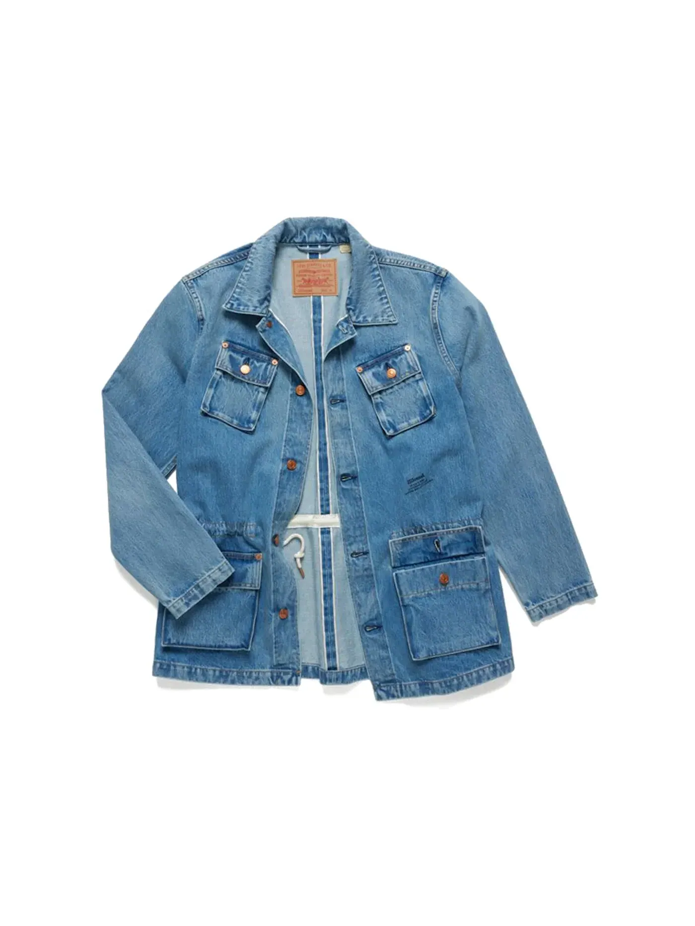 Унисекс-куртка с длинным рукавом Jacket JJJJound — изображение 1 из 2, средняя отмывка