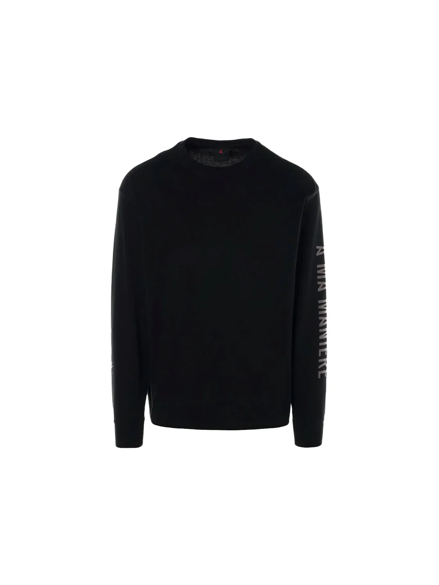 Мужская футболка с длинным рукавом с принтом Jordan 365 x A Ma Maniére Essentials Tee — изображение 1 из 2, черный