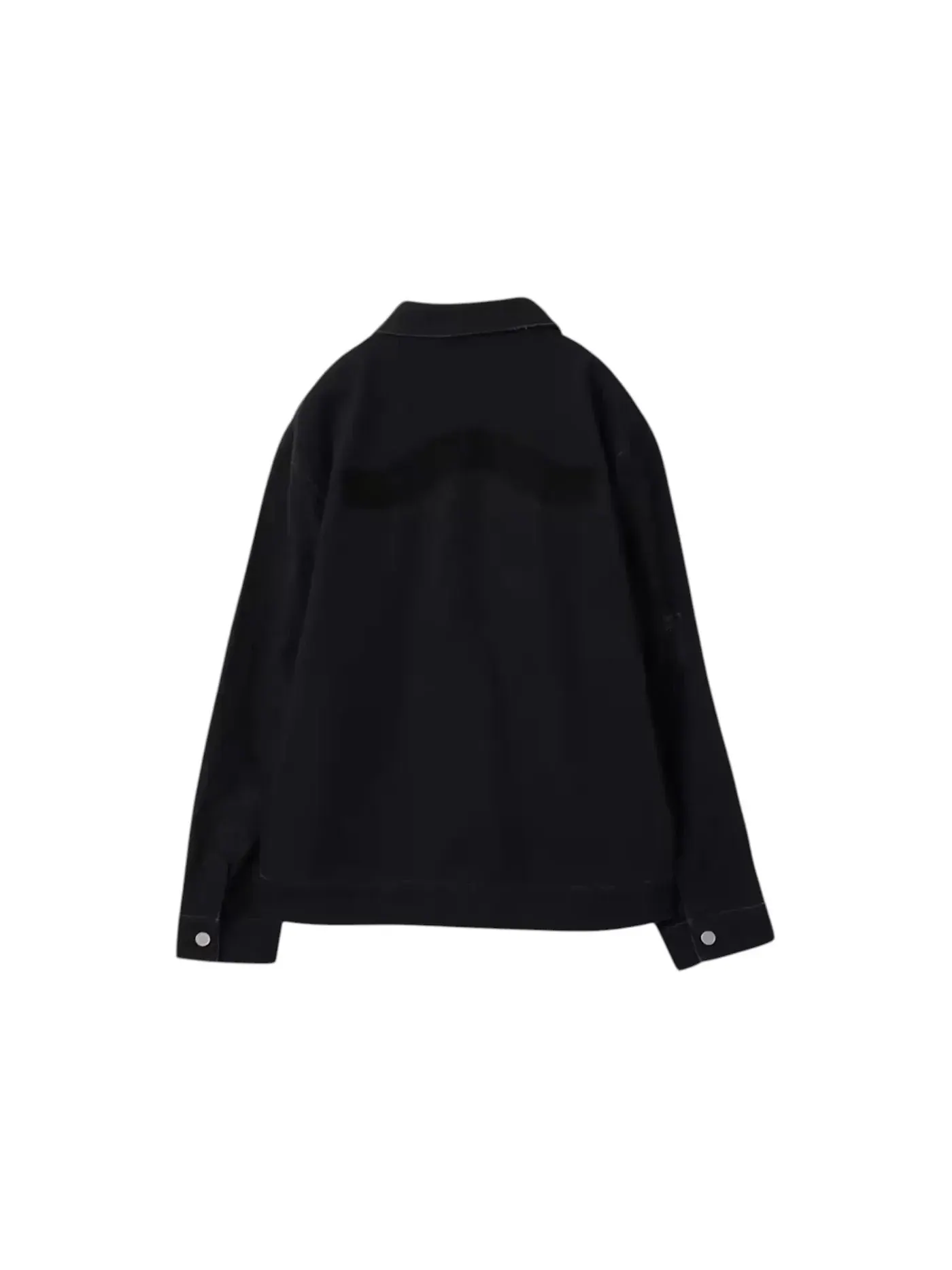 Мужская куртка-джинсовка с принтом Jordan Air Jordan Rare Air Chicago Denim Fleece Jacket Black — изображение 2 из 2, черный