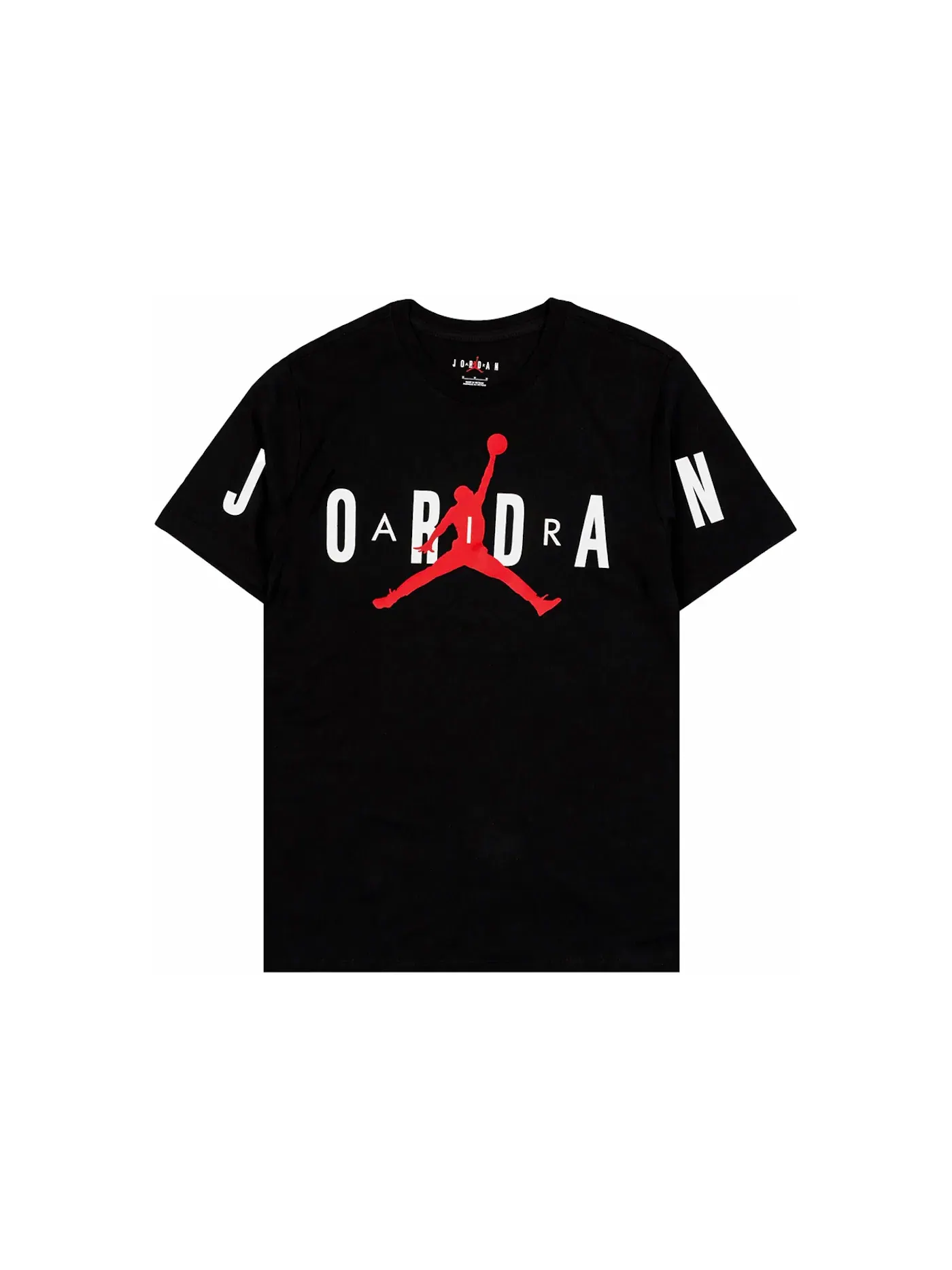 Мужская футболка с принтом Jordan Air Jumpman Spellout Black — изображение 1 из 1