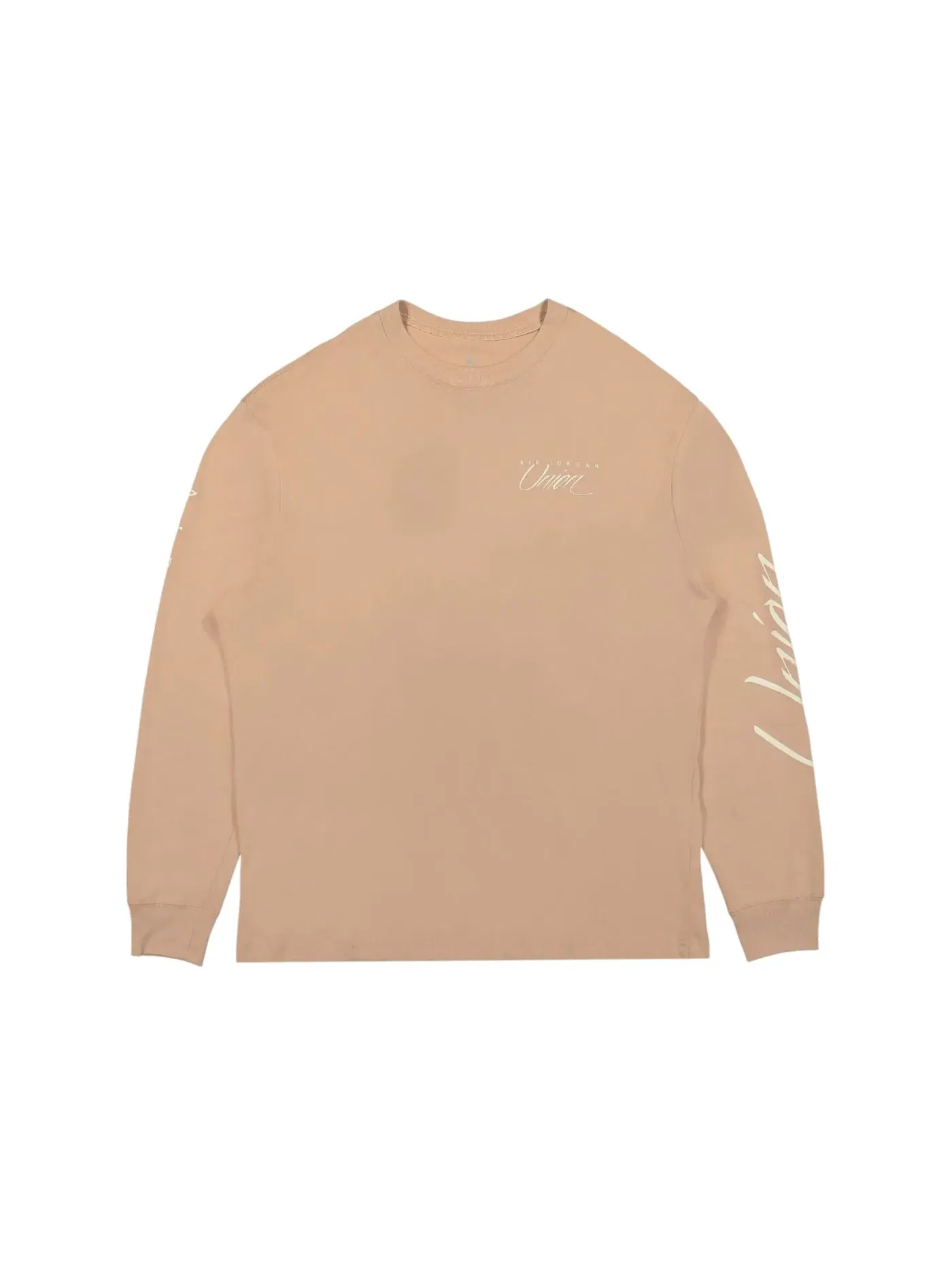 Мужской худи с принтом Jordan Air x Union T Hoodie — изображение 1 из 1, бежевый