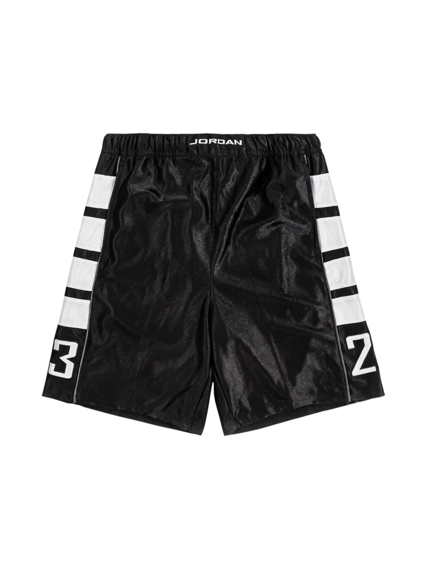 Мужские шорты с принтом Jordan Brooklyn Cat Scratch Shorts — изображение 1 из 1, черный/белый/черный