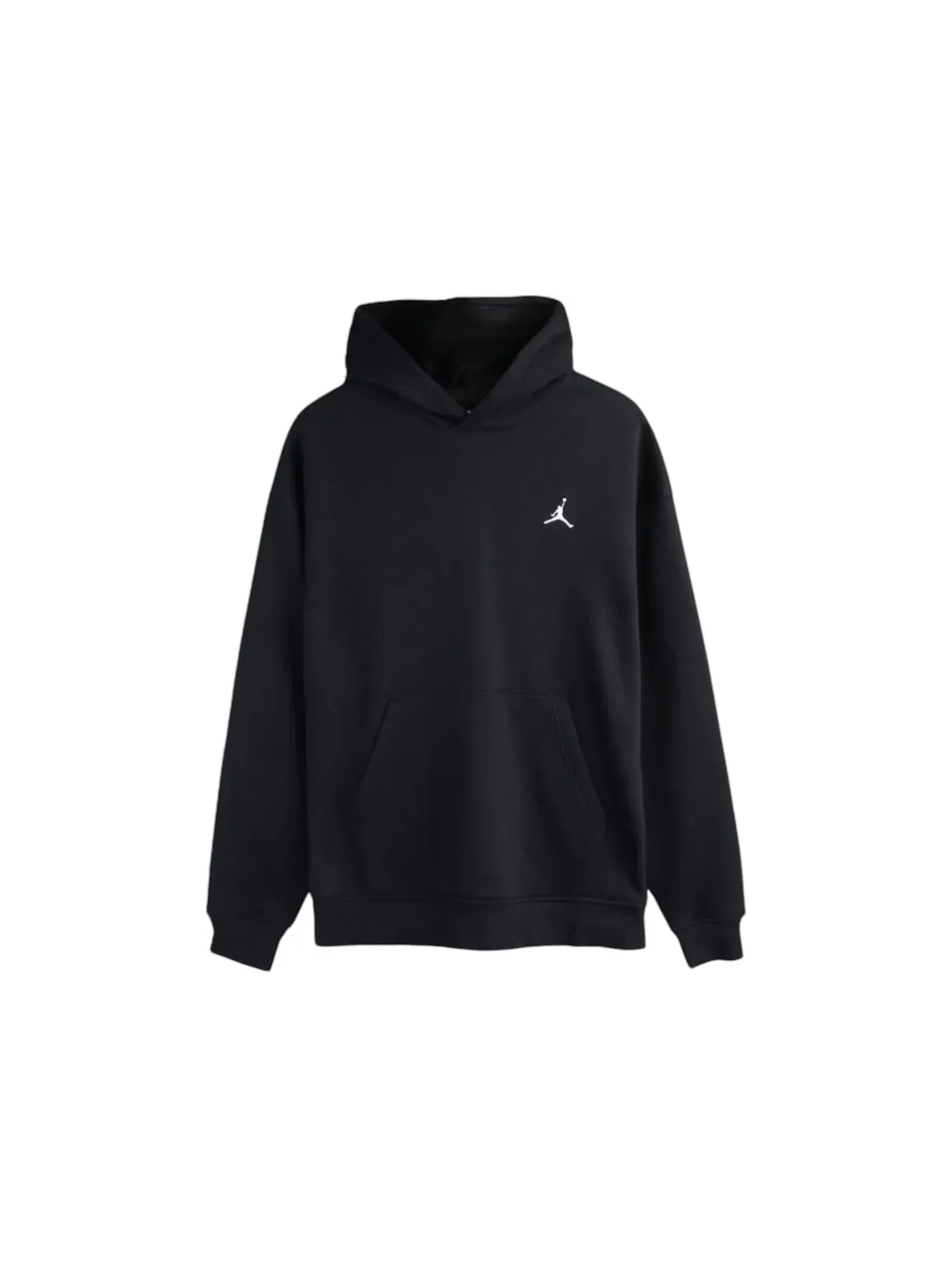 Мужская худи с флисовой подкладкой Jordan Brooklyn Fleece Pullover — изображение 1 из 1, черный/белый