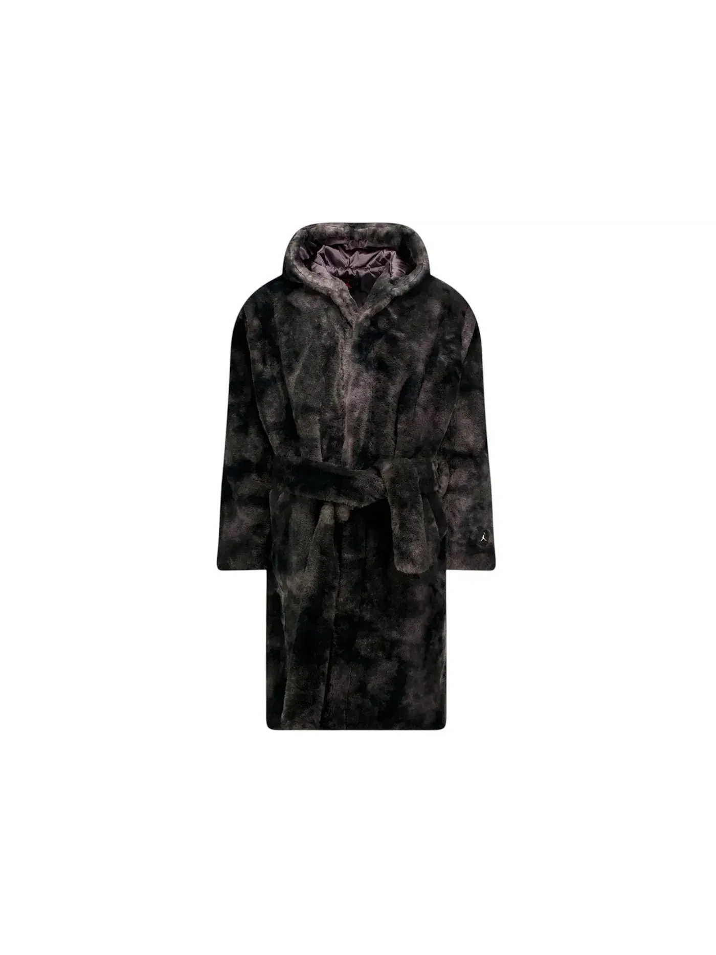Мужская футболка с длинным рукавом с принтом Jordan Brooklyn Holiday Fur Robe — изображение 1 из 1, серый