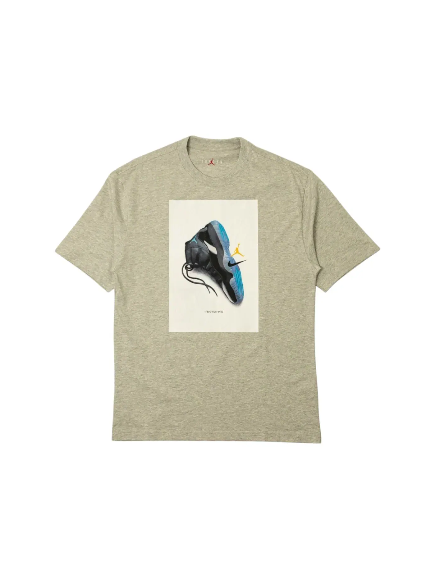 Мужская футболка с длинным рукавом Jordan Tee — изображение 1 из 1, серый