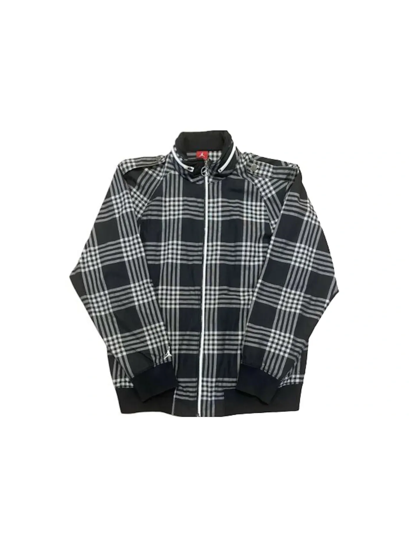 Мужская куртка с полосками Jordan Cross Stripes Jacket — изображение 1 из 1, черный