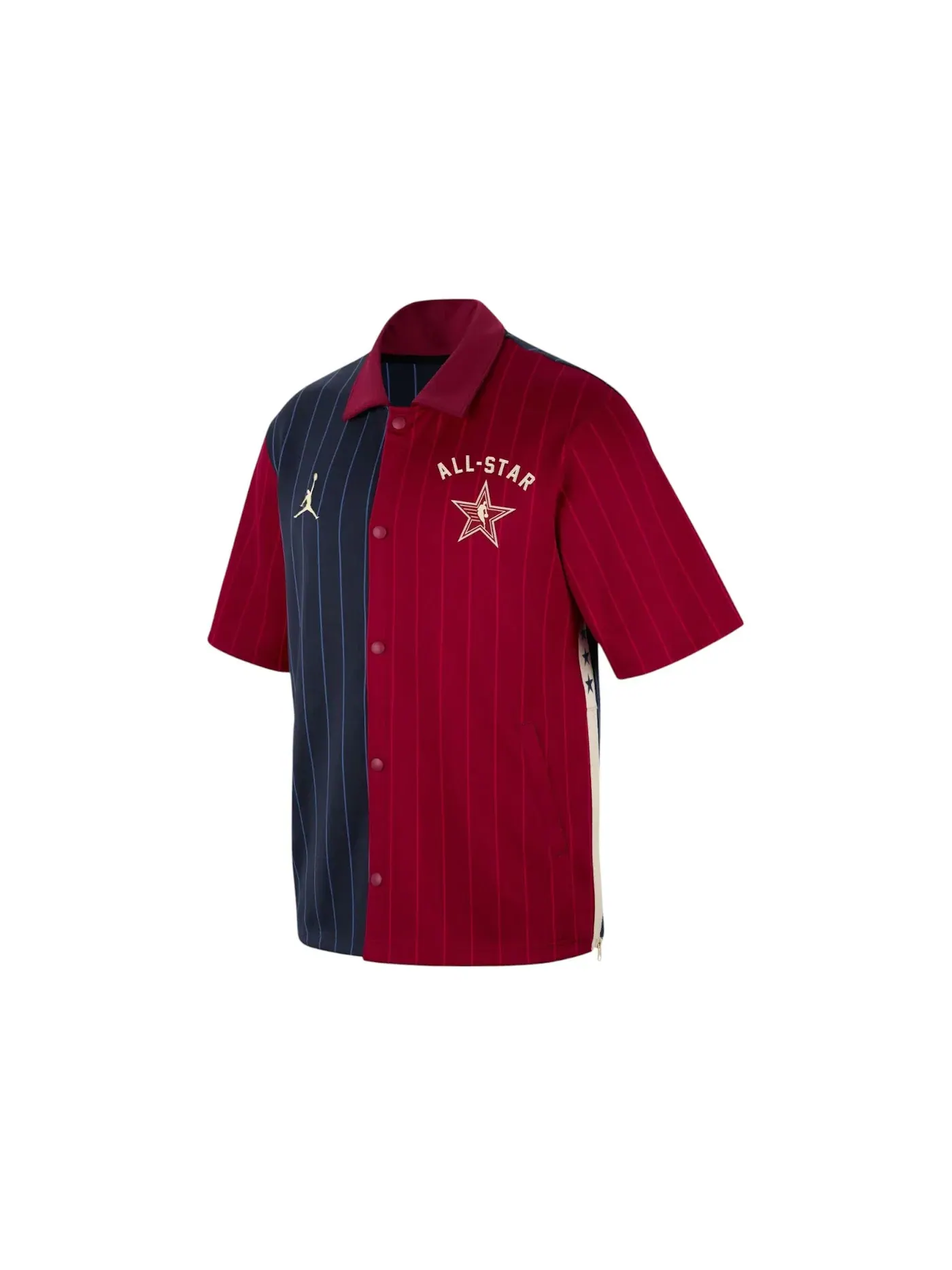 Мужская футболка с принтом Jordan Dri-Fit NBA 2024 All-Star — изображение 1 из 1, красный/черный