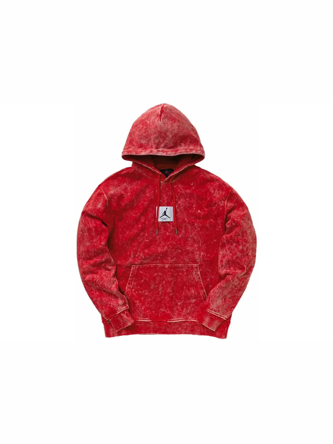 Мужская худи из футера с принтом Jordan Essential Washed Fleece — изображение 1 из 1, красный