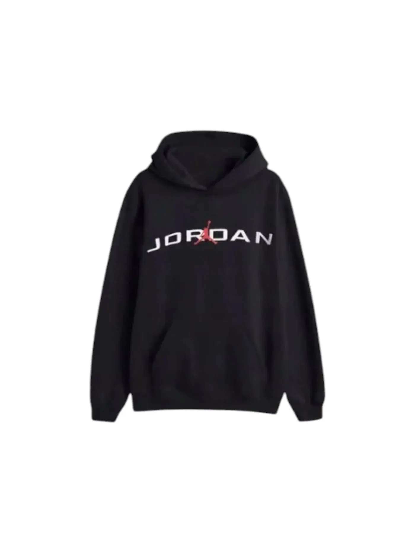 Мужская худи с капюшоном Jordan Essentials Fleece Hoodie Jordan — изображение 1 из 1, черный/красный/белый