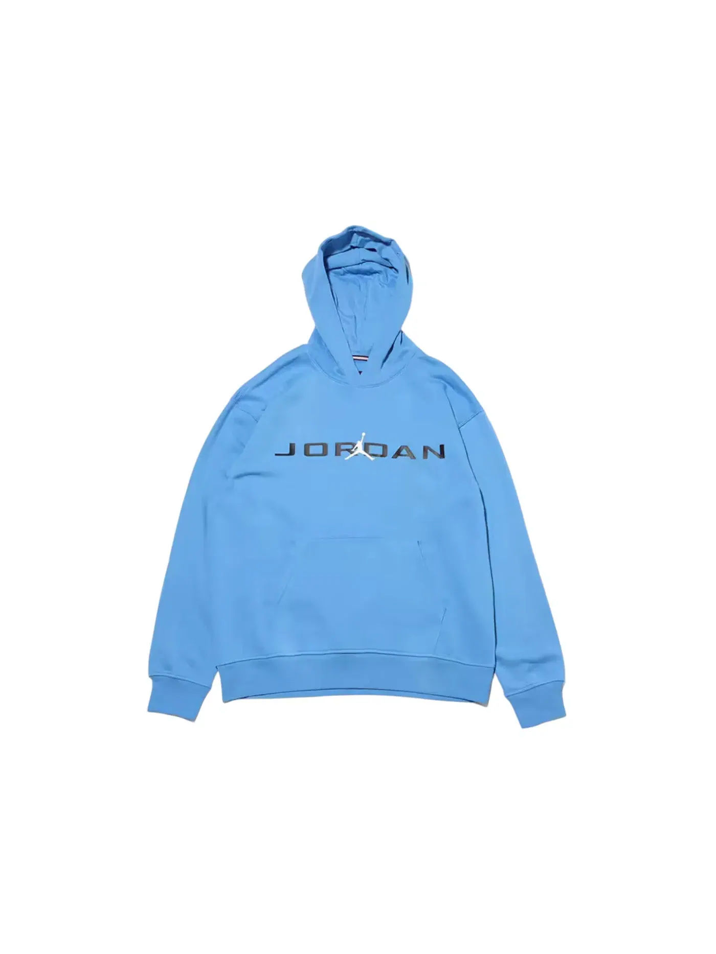 Мужская худи с длинным рукавом Jordan Essentials Fleece Hoodie Jordan — изображение 1 из 1, синий/белый/черный
