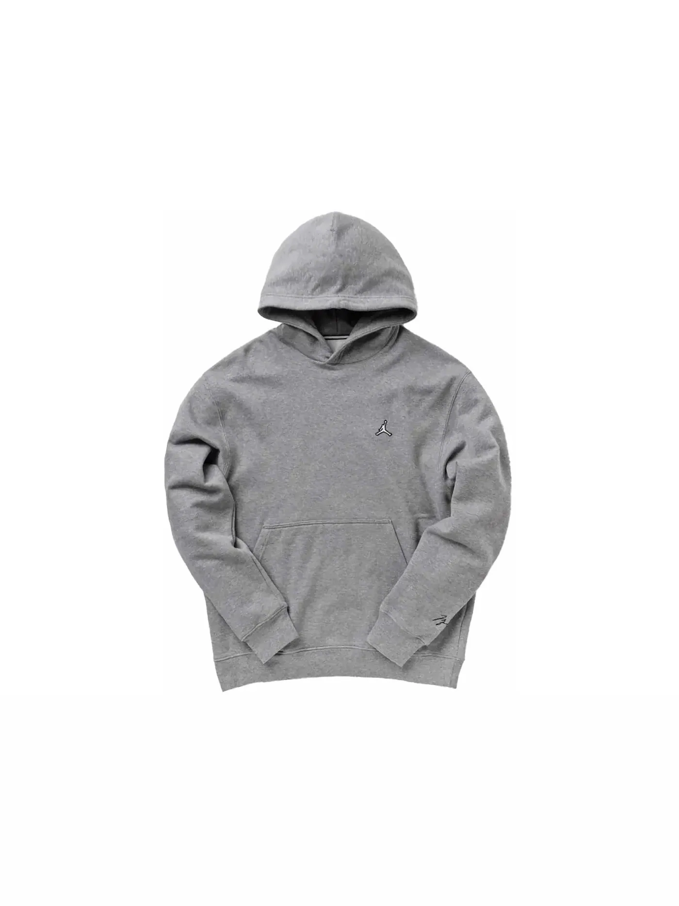 Мужская худи с длинным рукавом Jordan Essentials Fleece Pullover Hoodie Jordan — изображение 1 из 1, серый