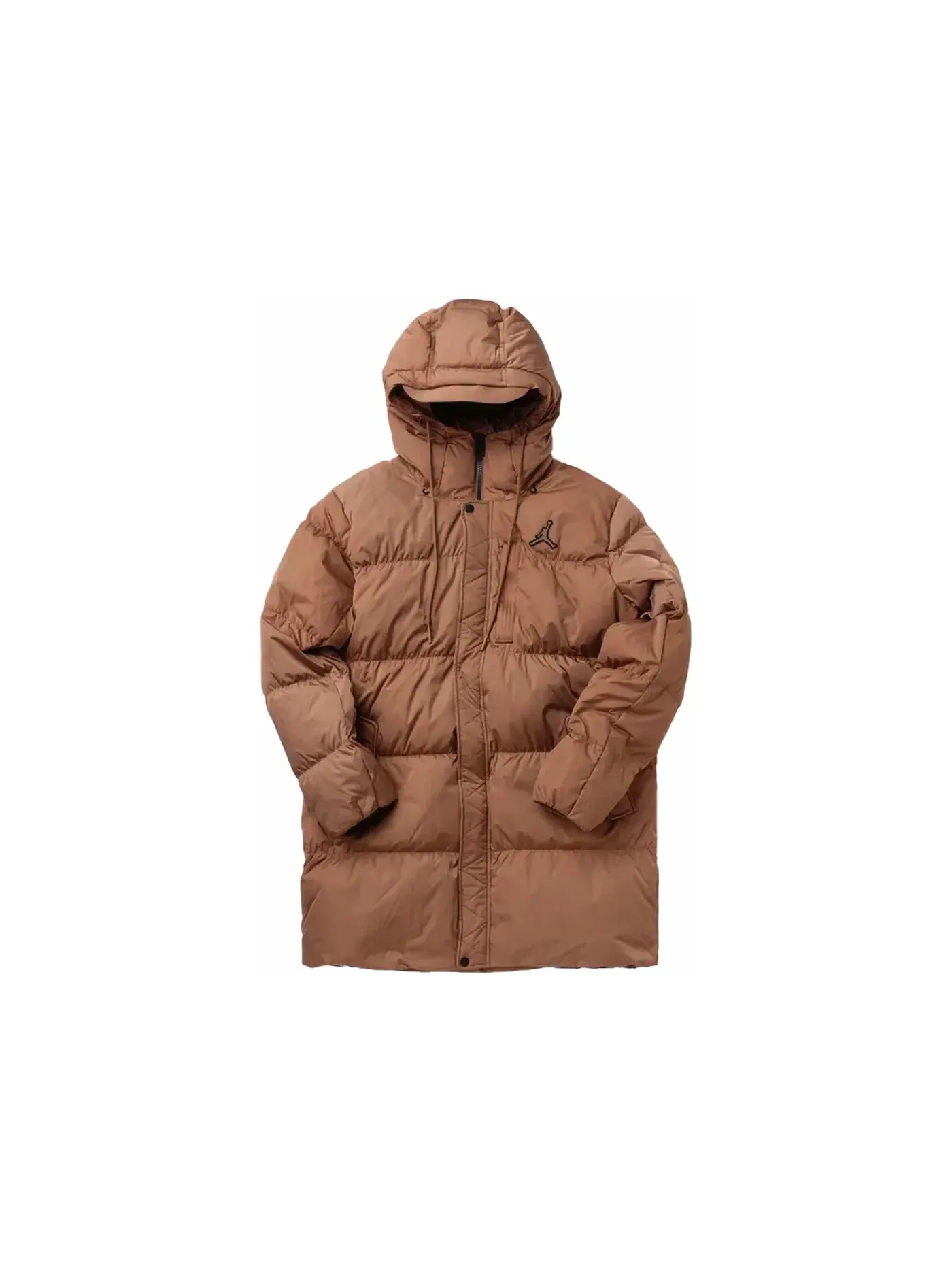 Мужская куртка-пуховик с принтом Jordan Essentials Statement Down Parka Jacket Brown