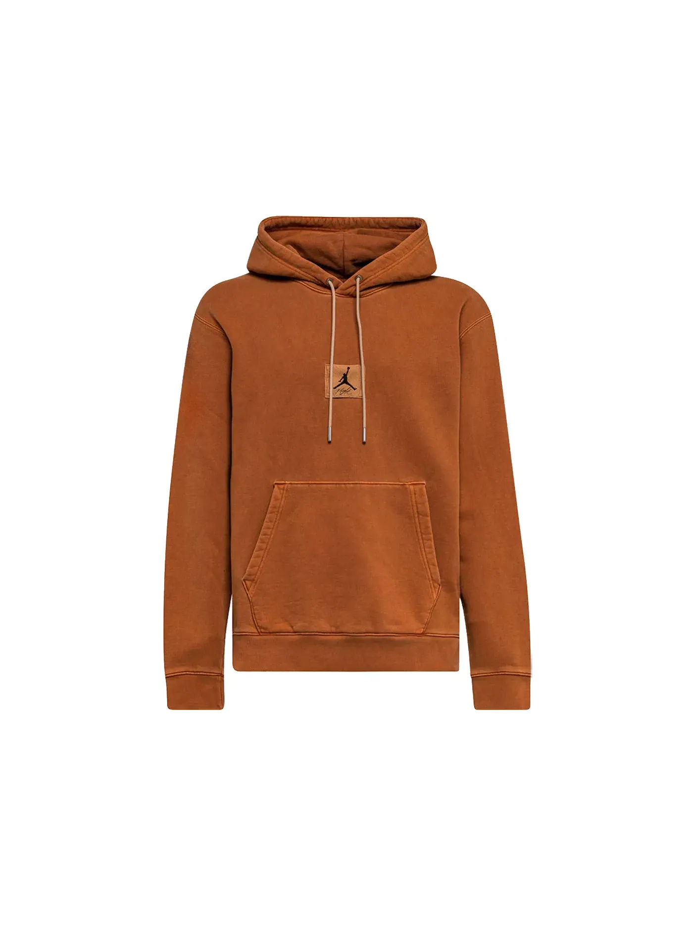 Мужской пуловер с капюшоном из футера с принтом Jordan Flight Heritage Washed Fleece Pullover Hoodie