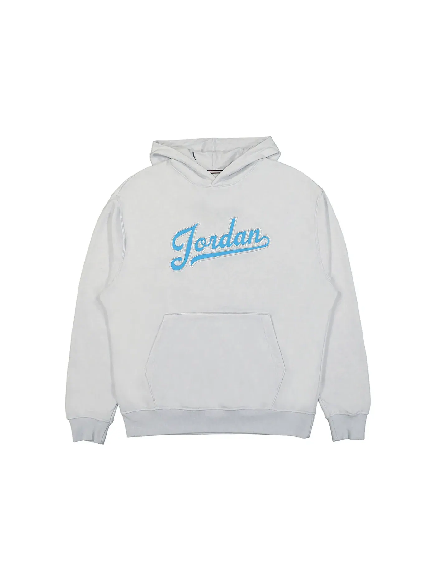 Мужской свитшот-худи с начесом Jordan Flight MVP Fleece Pullover Hoodie — изображение 1 из 2, светлый серый