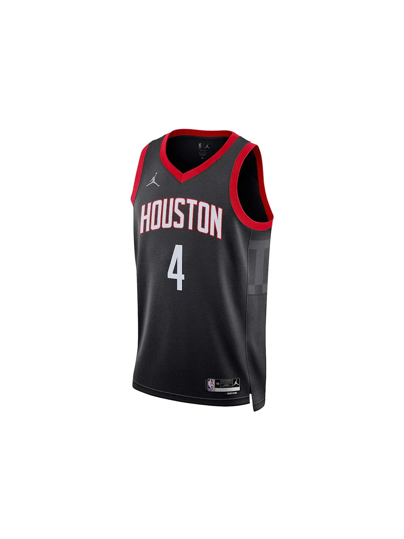 Мужская джерси с длинным рукавом Jalen Green Houston Rockets Jersey Jordan — изображение 1 из 1, черный