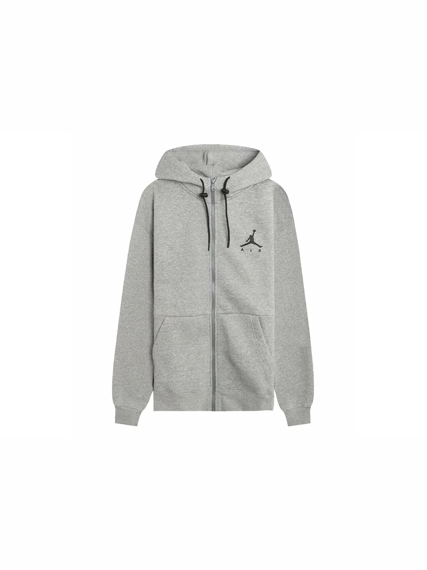 Мужская худи на молнии Jordan Jumpman Air Fleece Full-Zip Hoodie — изображение 1 из 1, серый