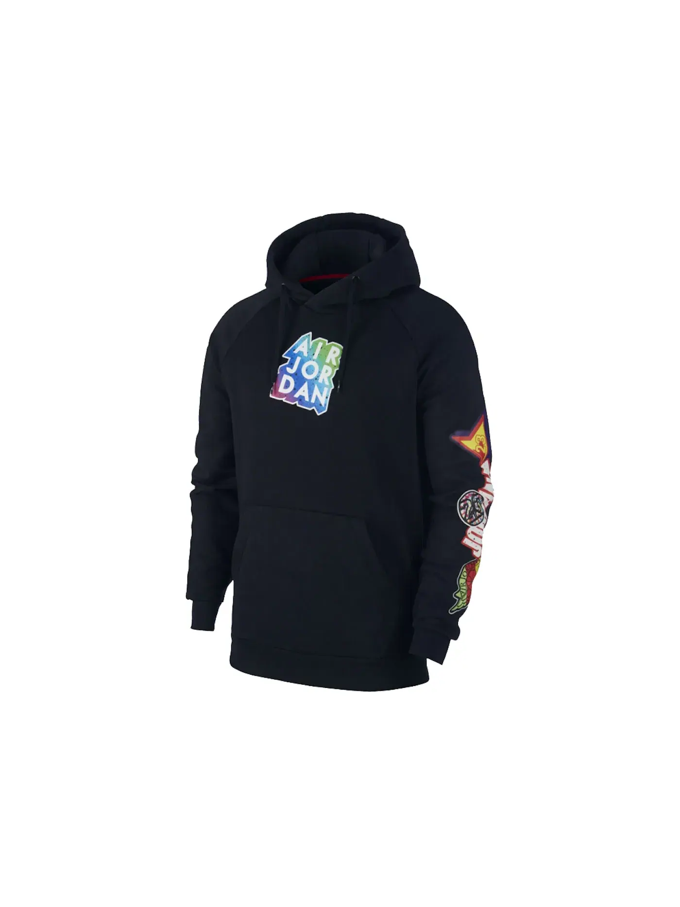 Мужской худи с принтом Jordan Hoodie — изображение 1 из 1, черный