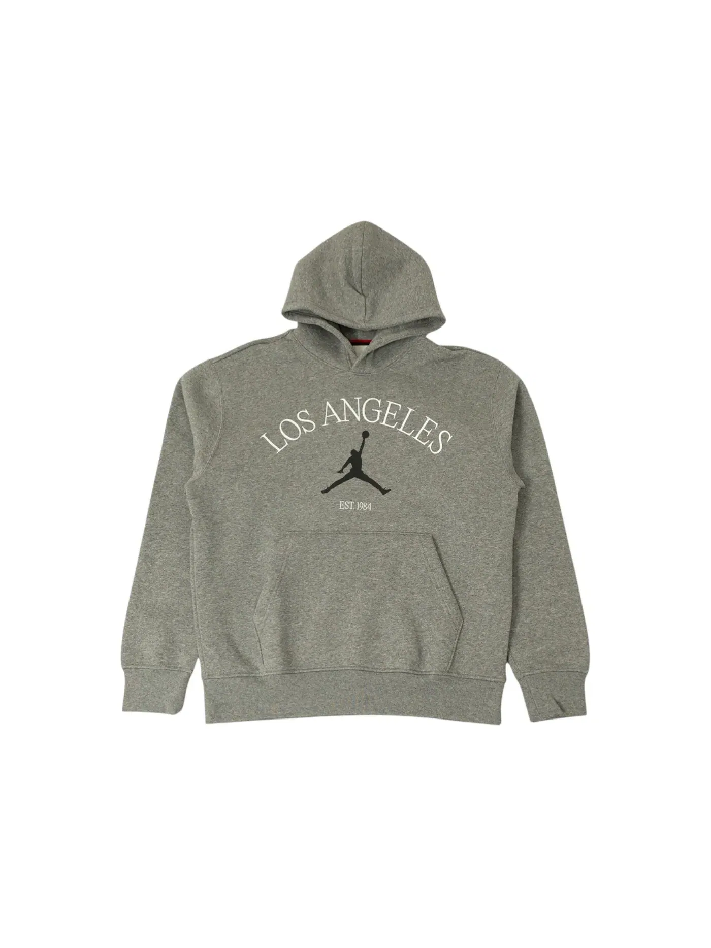Мужской пуловер с капюшоном Jordan Los Angeles Carbon Heather — изображение 1 из 1