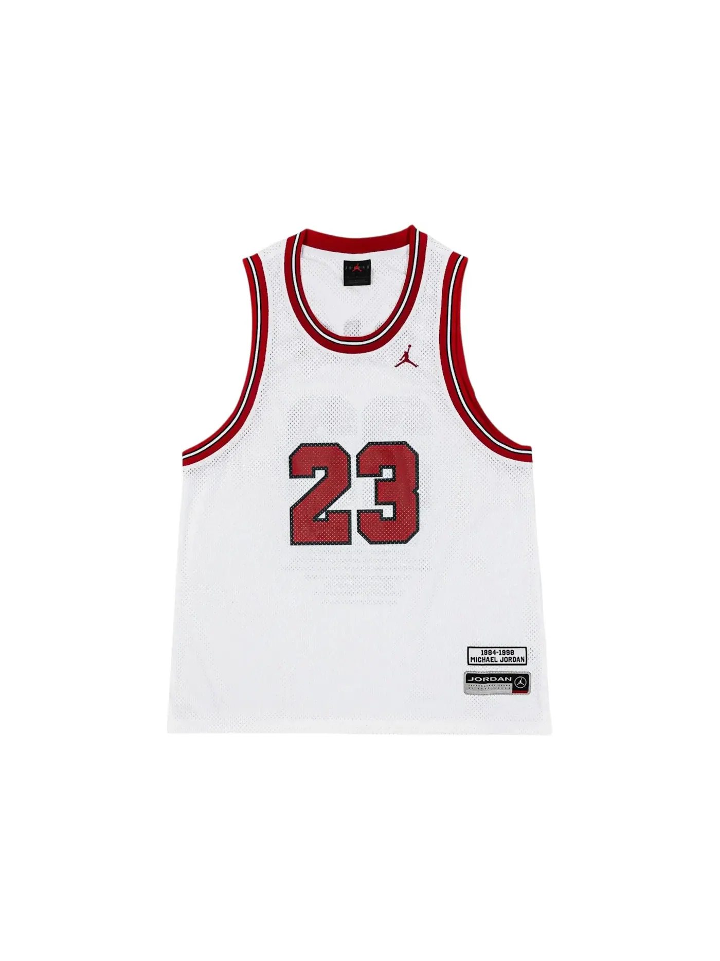 Мужская джерси Jordan Jersey Jordan — изображение 1 из 1, белый/красный
