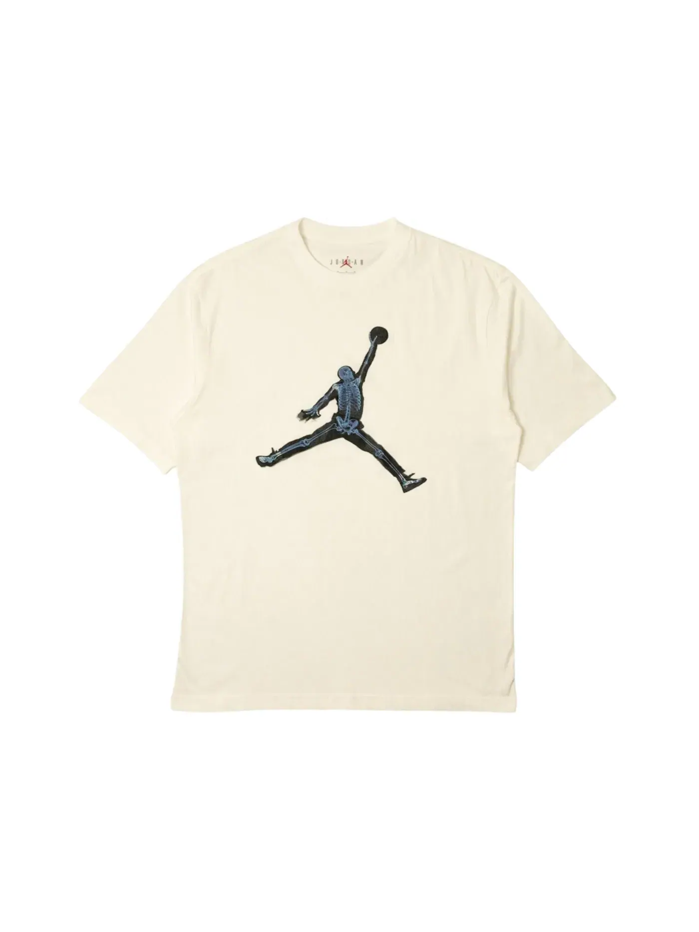 Мужская футболка с длинным рукавом MJ NC X-Ray Jumpman S/S Crew Jordan — изображение 1 из 1, белый черный