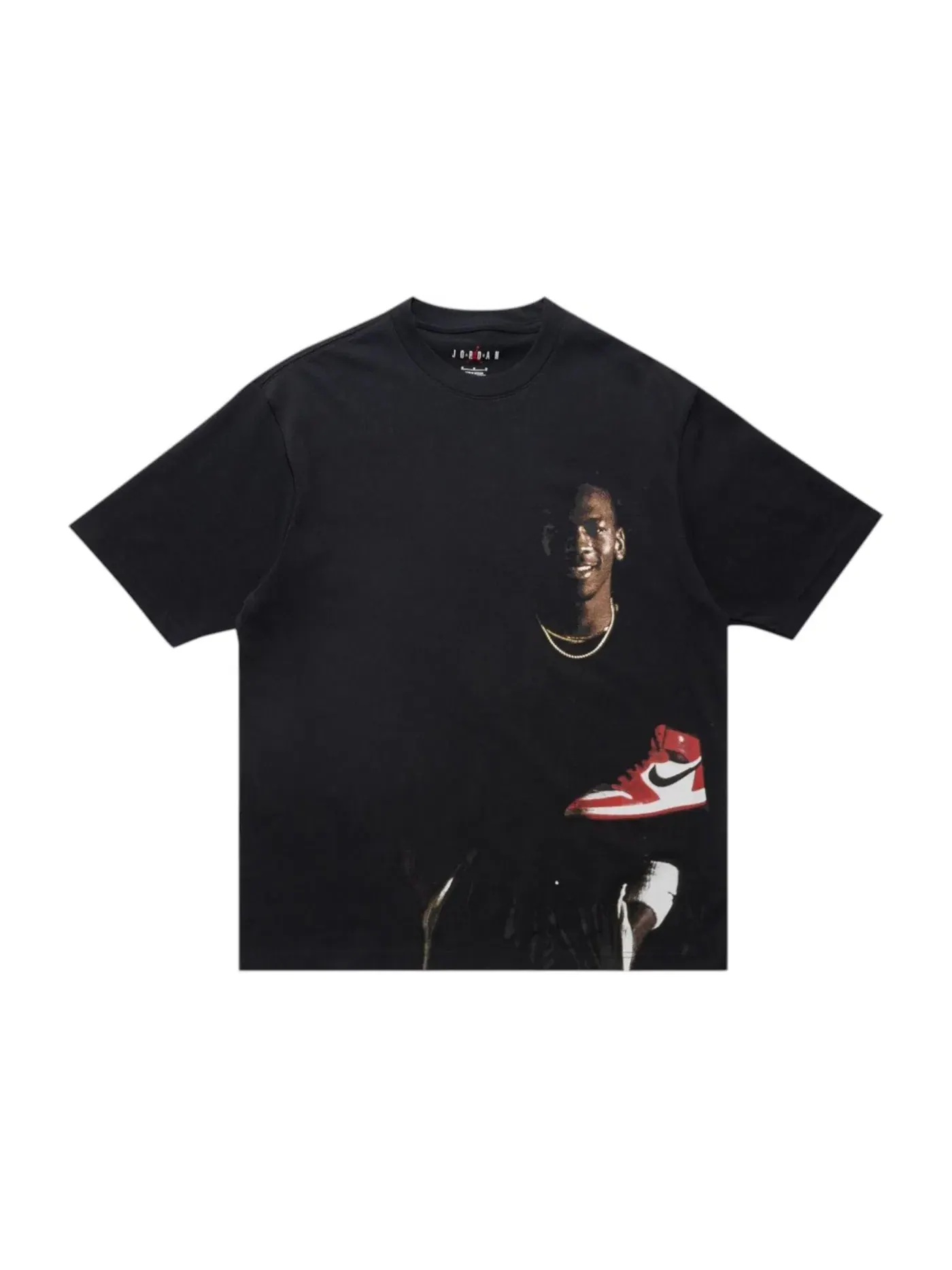 Мужская футболка с коротким рукавом Jordan MJ Statement 1985 S/S Crew Gel T-shirt Off Noir — изображение 1 из 1