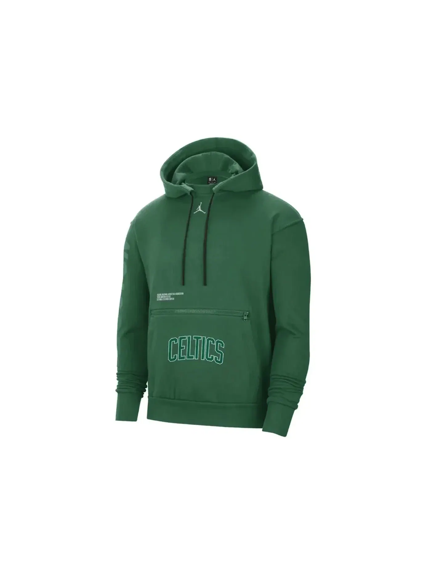 Мужская худи свободного кроя с принтом Jordan NBA Boston Celtics Statement Edition — изображение 1 из 1, зеленый