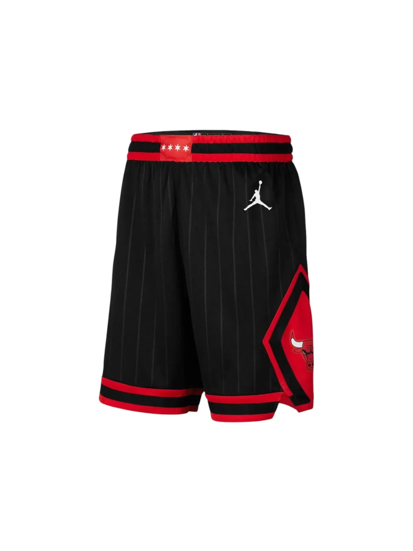 Мужские шорты Dri Fit с принтом Jordan — изображение 1 из 2, черный/белый/красный