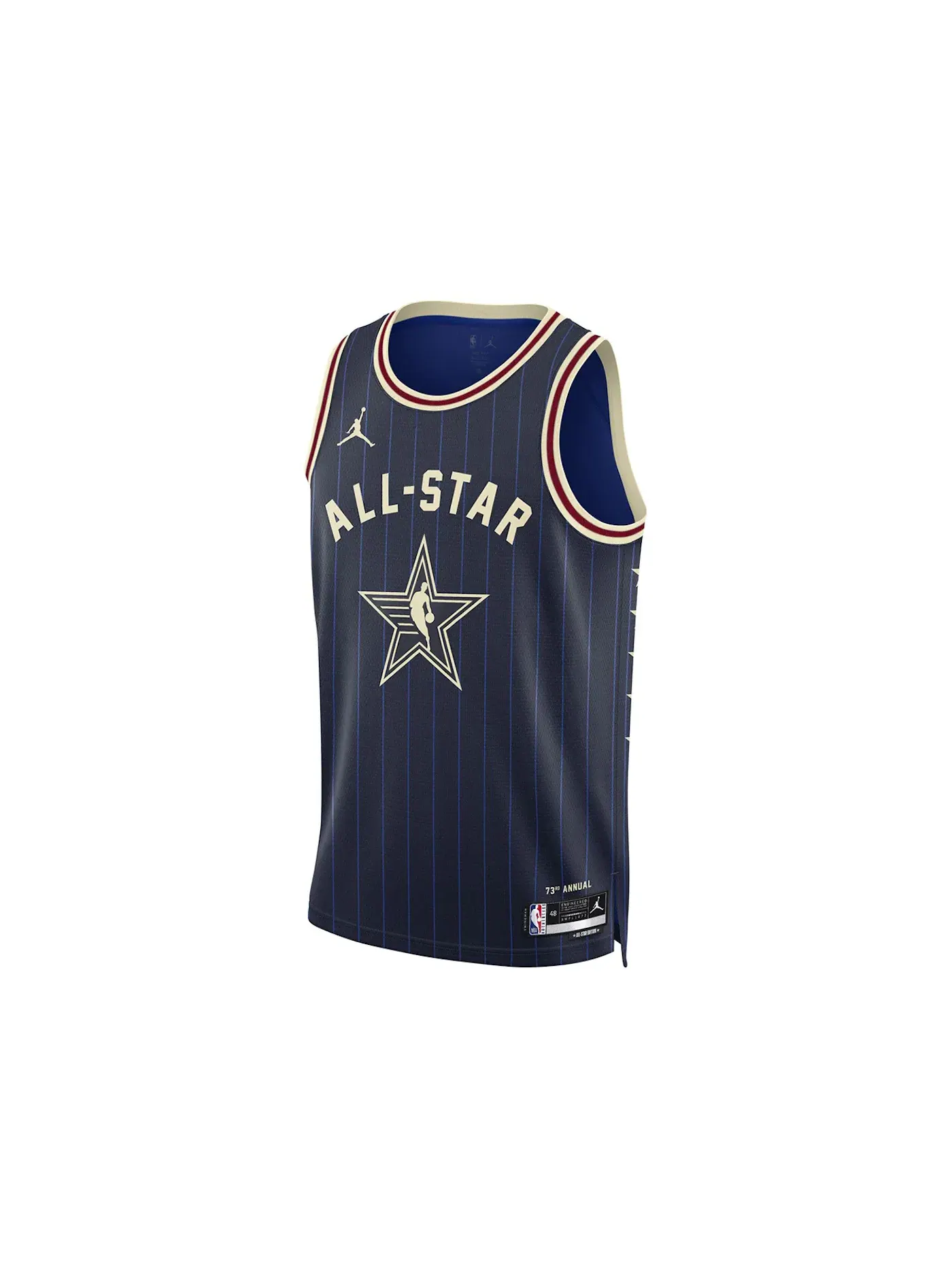 Мужская джерси с принтом Jordan NBA Dri-Fit Durant All Star Jersey — изображение 1 из 1, синий