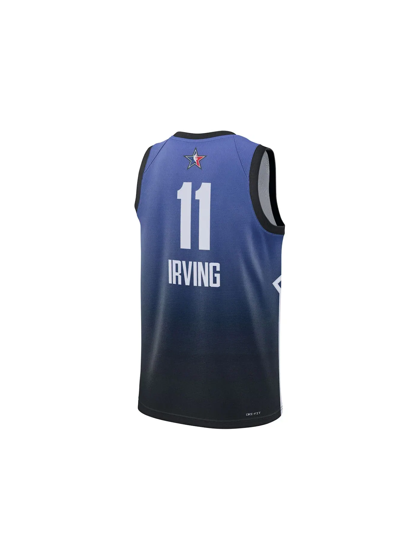 Мужская баскетбольная майка Kyrie Irving All-Star Edition Jordan — изображение 2 из 2, синий/черный