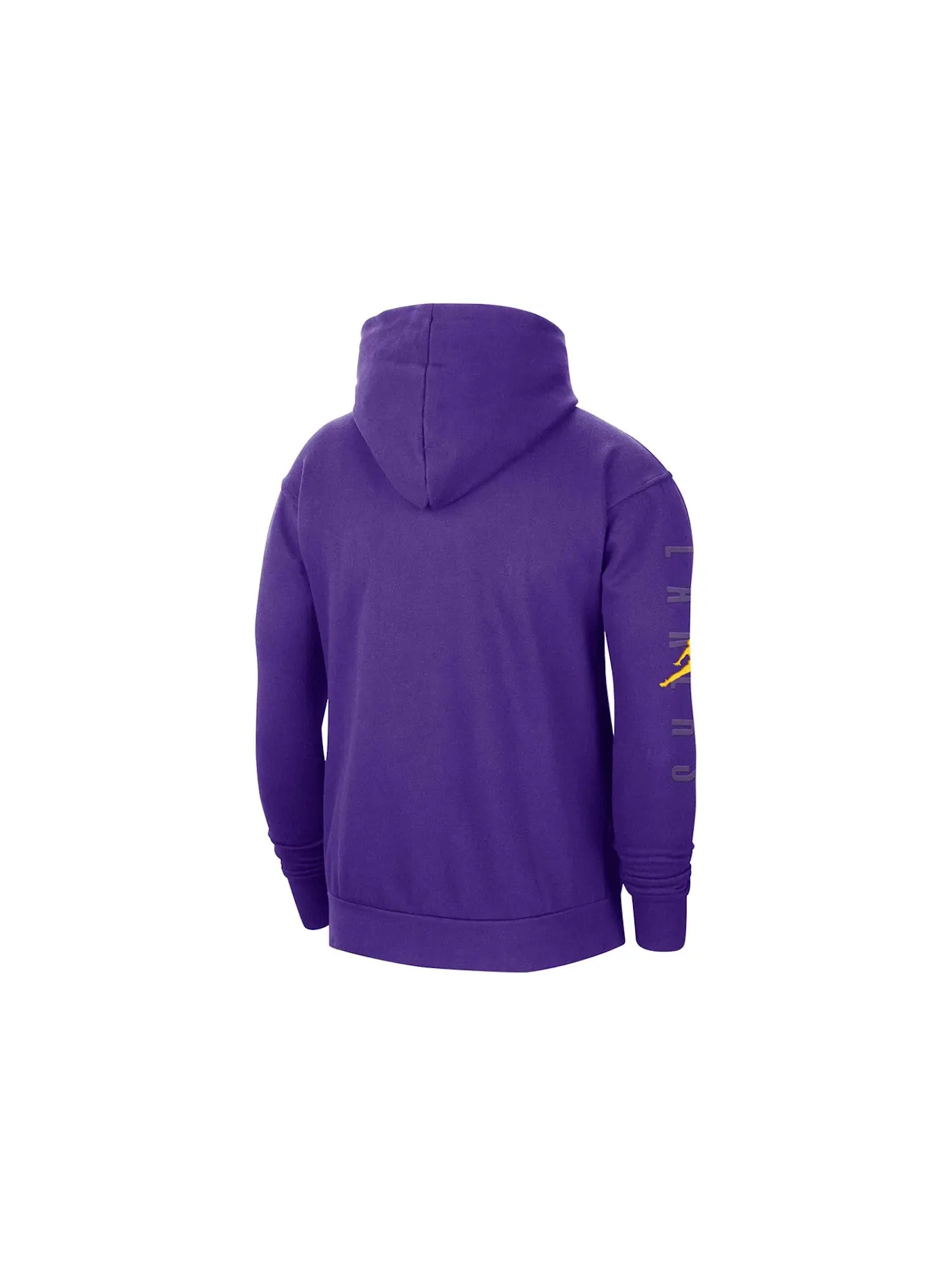 Мужской пуловер с капюшоном с принтом Jordan NBA Los Angeles Lakers Courtside Fleece Pullover Hoodie — изображение 2 из 2