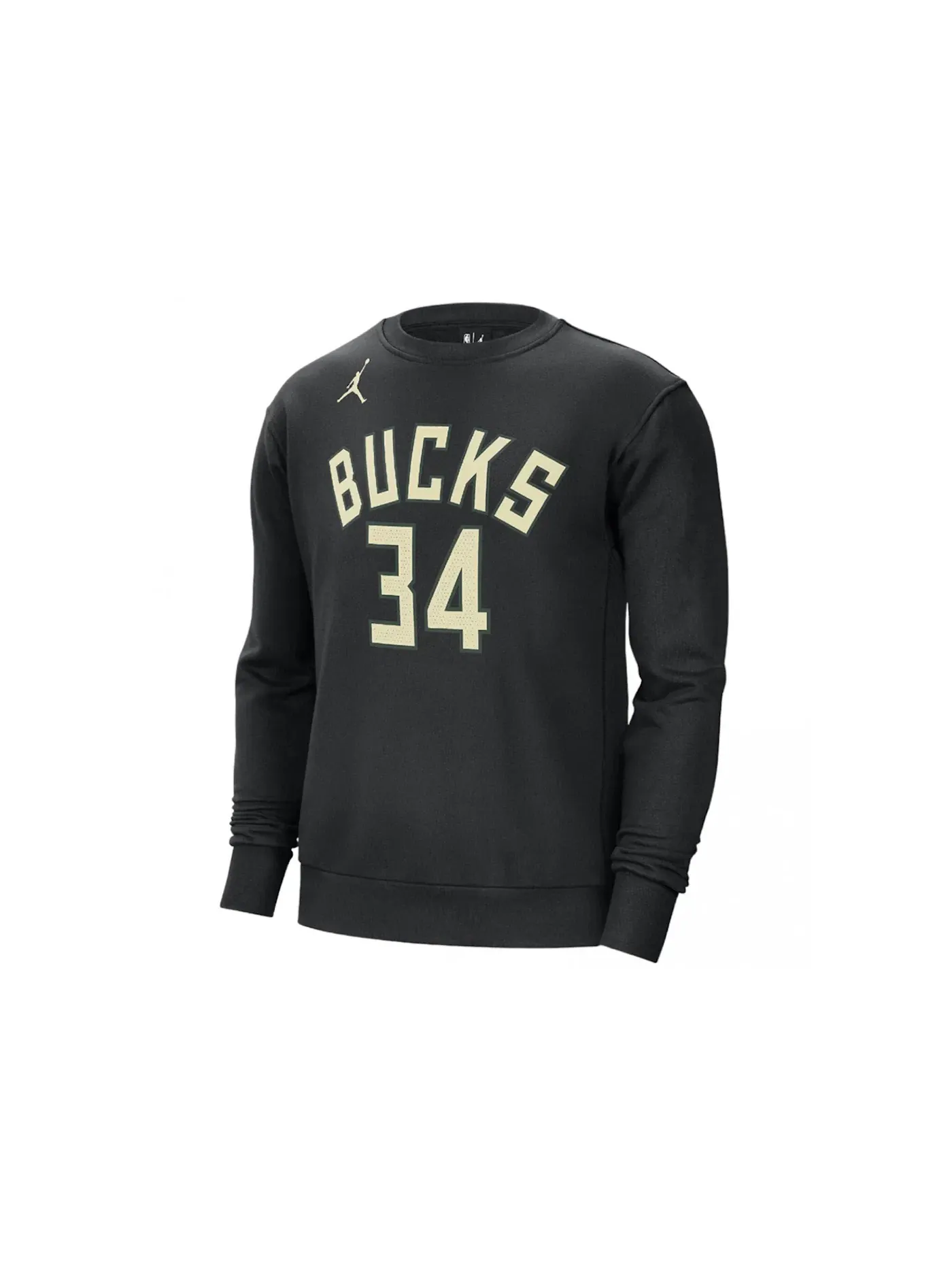 Мужской свитшот свободного кроя с флисом Giannis Antetokounmpo Jordan — изображение 1 из 1, черный
