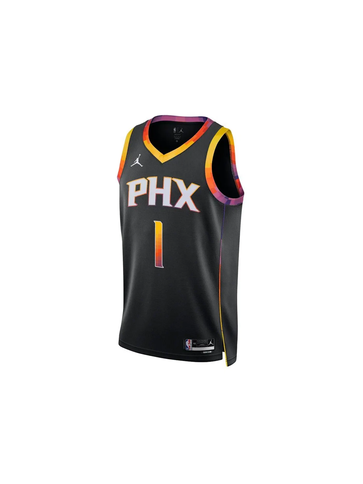 Мужская джерси с принтом Jordan NBA Phoenix Suns Devin Booker Statement Edition Dri-Fit Swingman — изображение 1 из 2