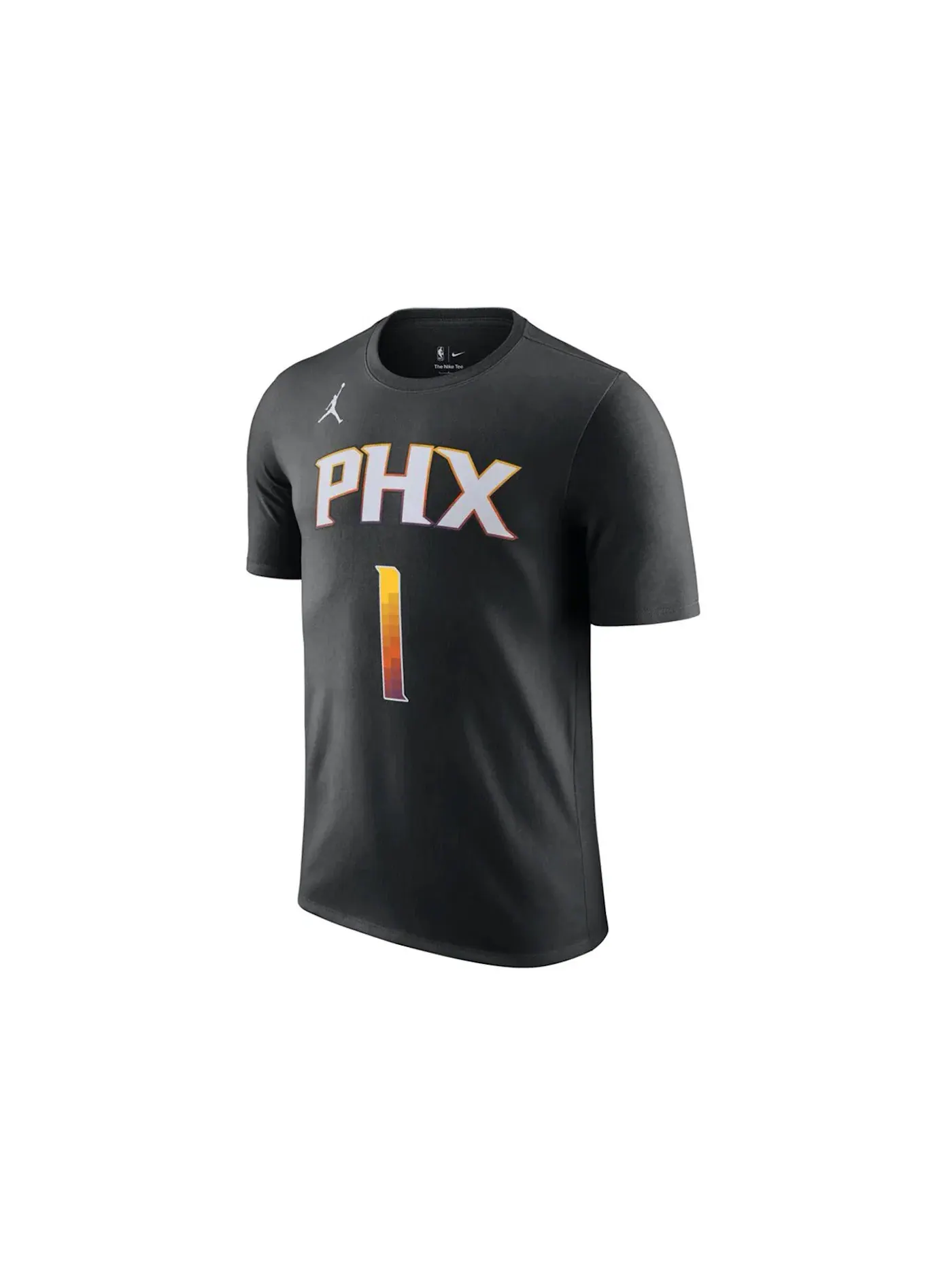 Мужская футболка с принтом Jordan NBA Phoenix Suns Devin Booker Statement T-shirt — изображение 1 из 2, черный