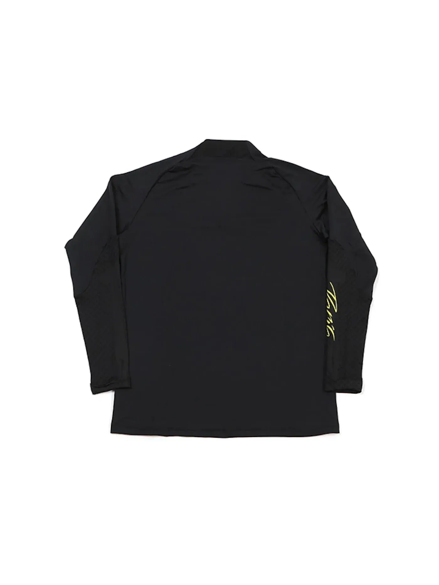 Мужская футболка с длинным рукавом Jordan Paris Saint-Germain Strike L/S Top — изображение 2 из 2, черный/желтый