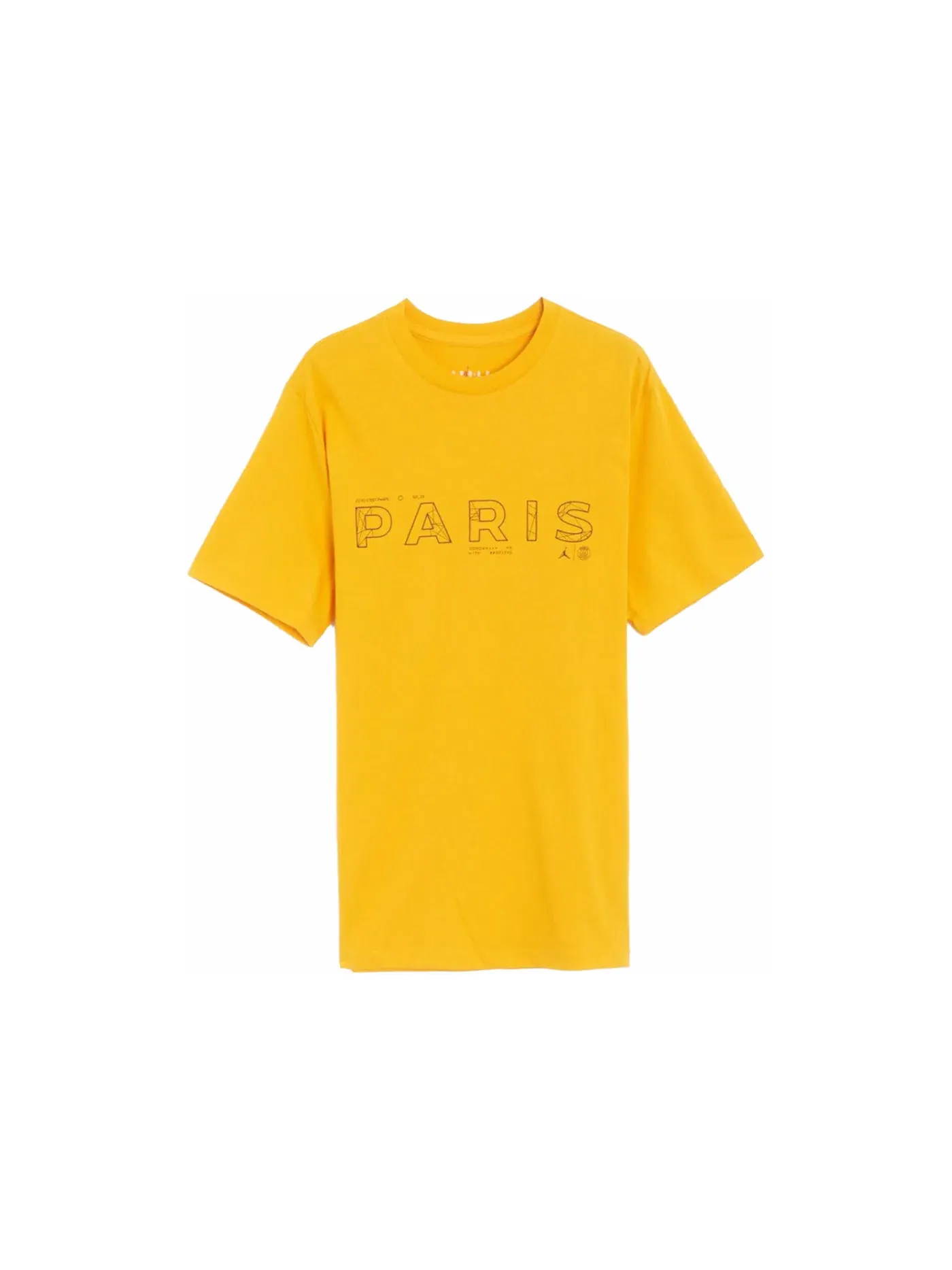 Мужская футболка с длинным рукавом Jordan Paris Saint-Germain — изображение 1 из 1, оранжевый/черный
