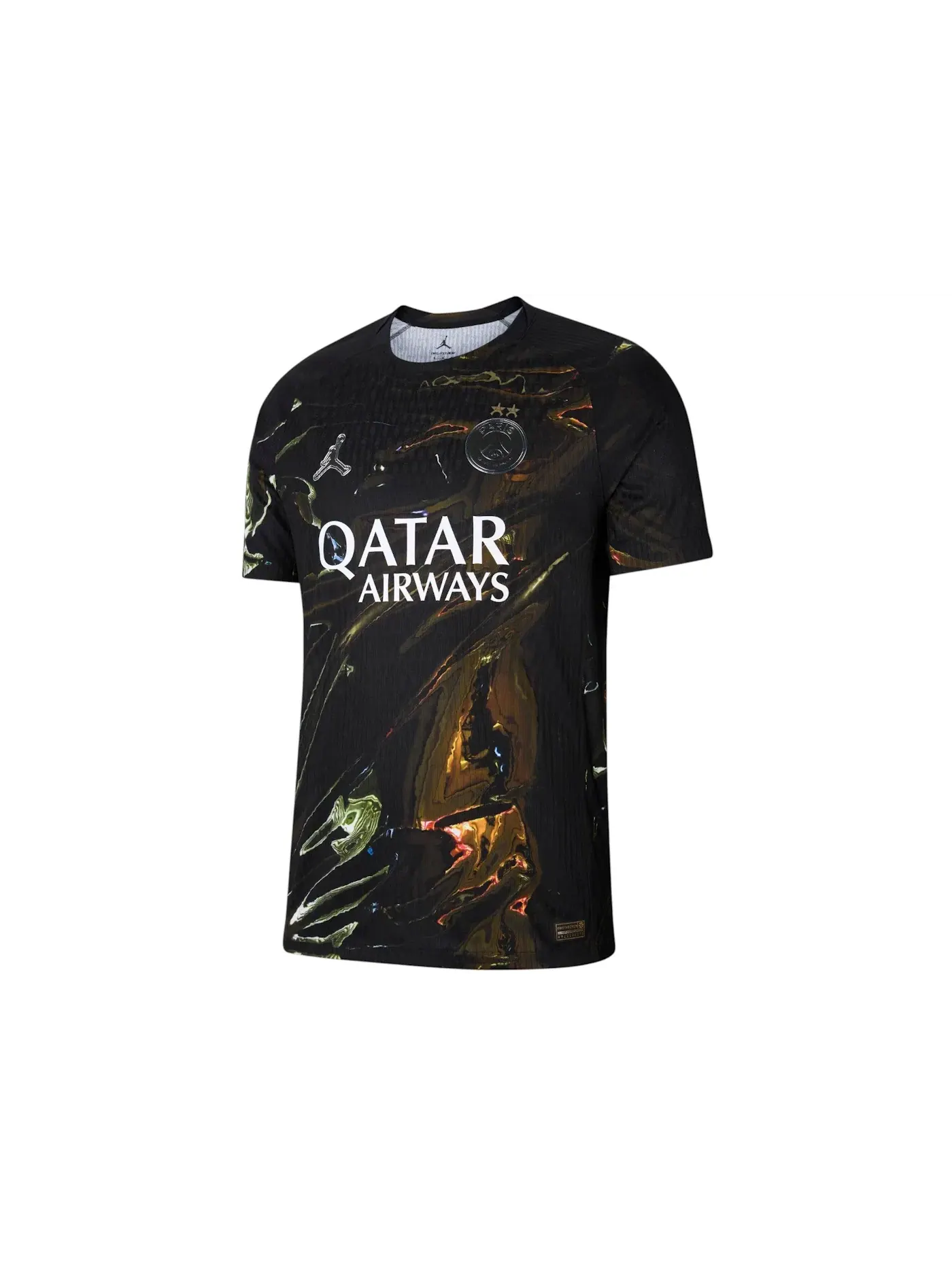 Мужская футбольная джерси с длинным рукавом Jersey (Champions of Europe 2026 Print) Jordan — изображение 2 из 2, черный