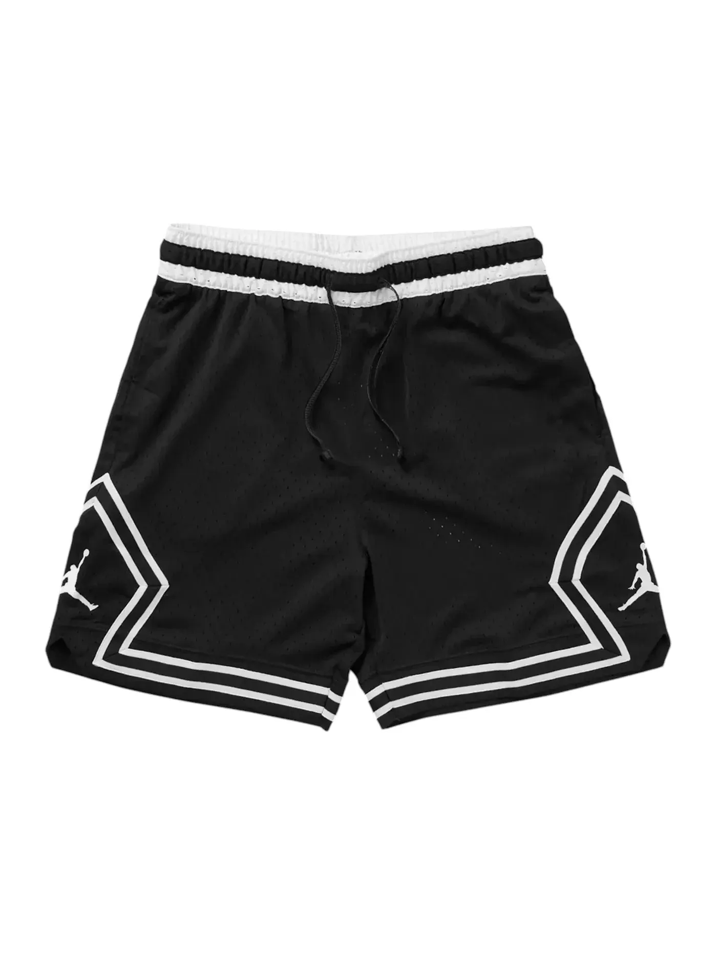 Мужские шорты с сетчатой вставкой Diamond Mesh Dri-Fit Jordan — изображение 1 из 1, черный/белый