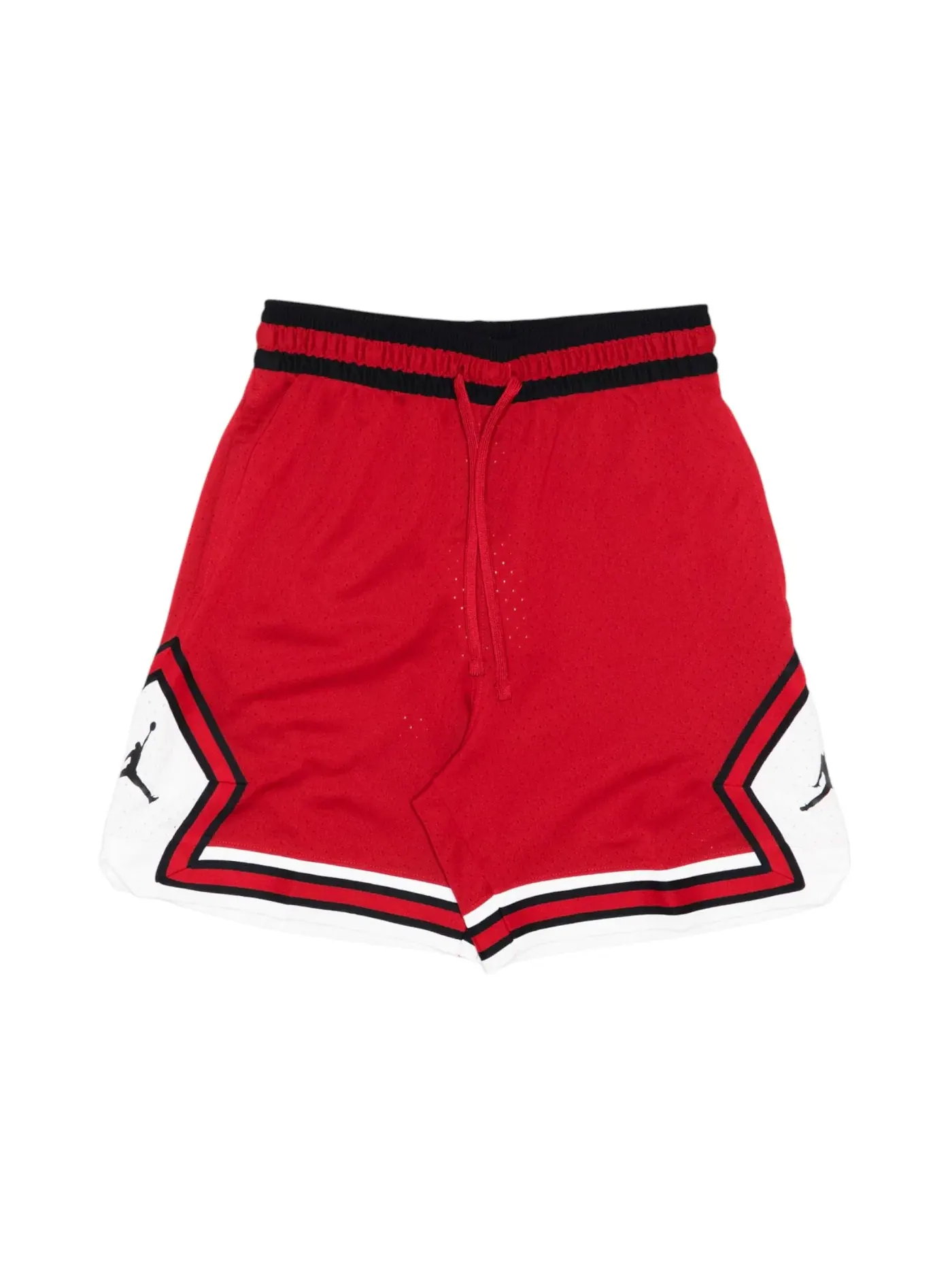 Мужские шорты с сетчатым материалом Dri-FIT Jordan Sport Diamond Mesh Red/Black/White — изображение 1 из 1