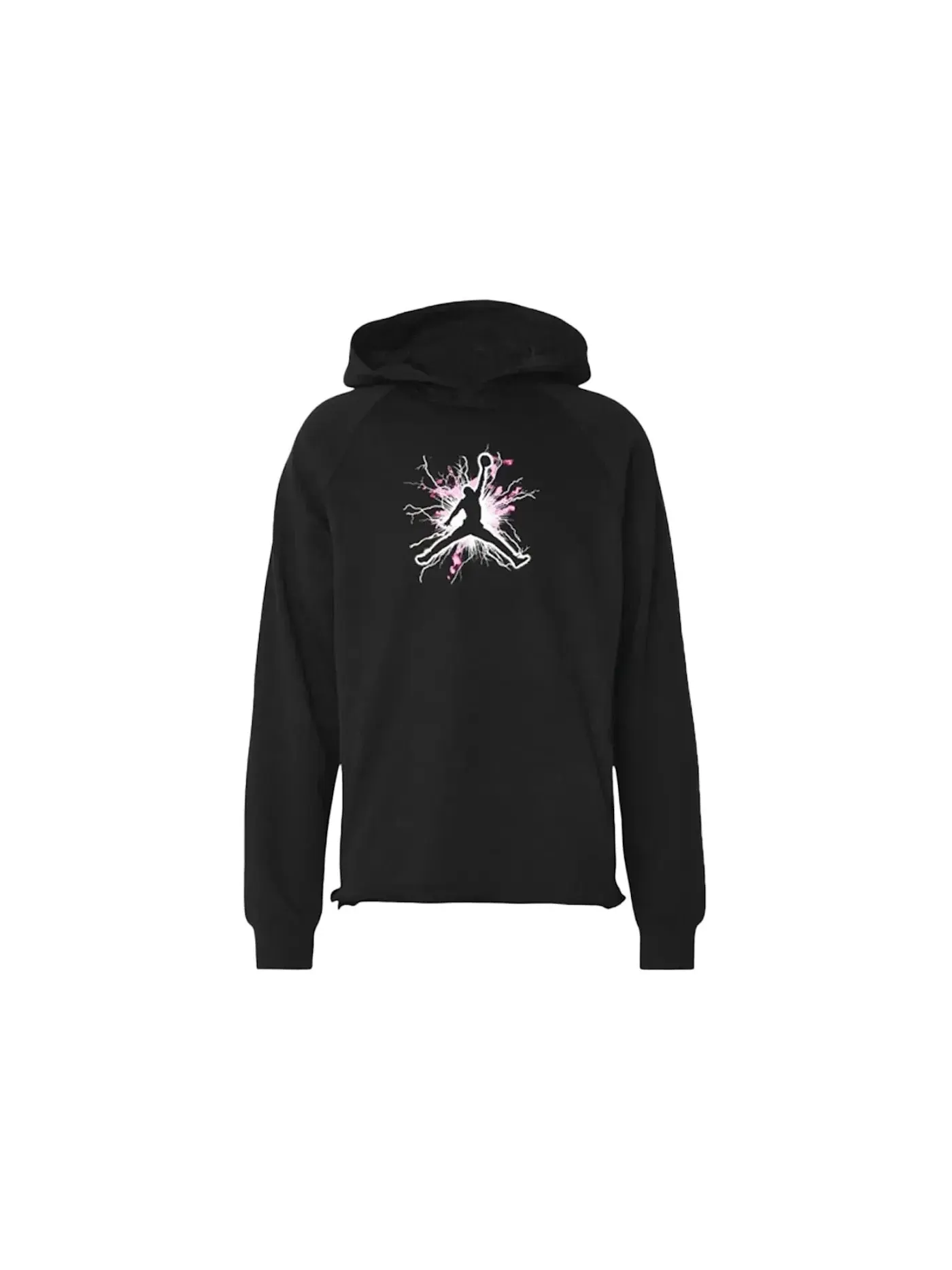 Мужской пуловер с капюшоном Dri-FIT Jordan Sport Fleece Black/Black — изображение 1 из 1