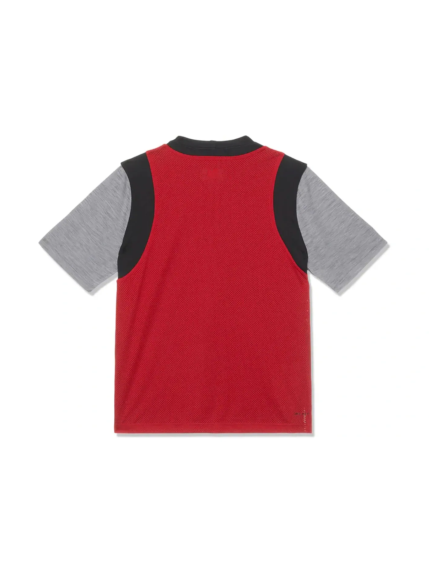 Мужская футболка с длинным рукавом Jordan Sport Dri-Fit T-shirt — изображение 2 из 2, красный/черный/серый