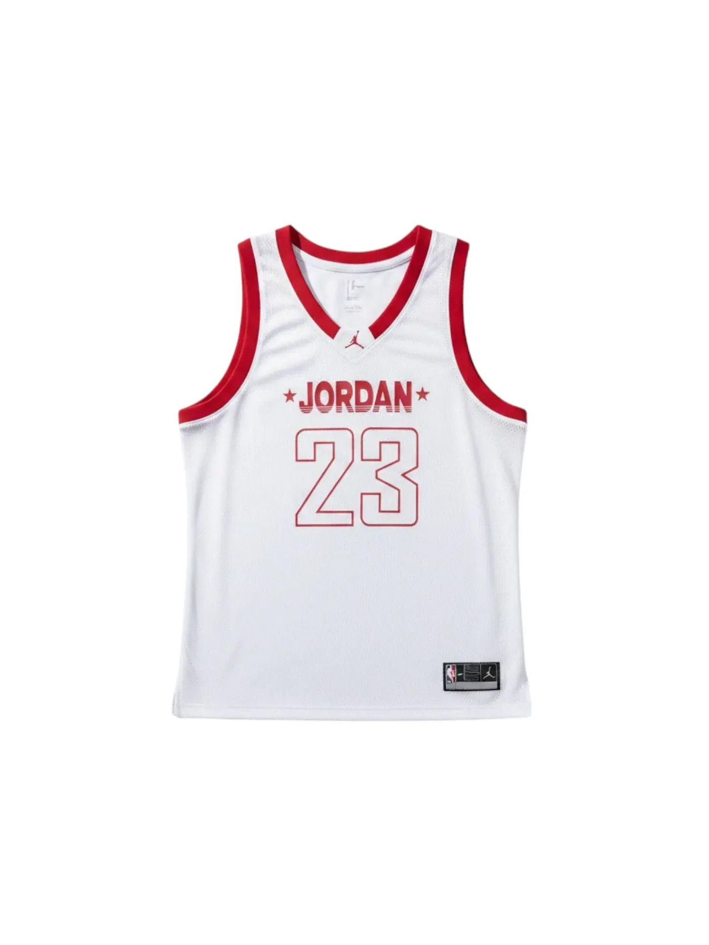 Женская майка-джерси Jordan — изображение 1 из 1, белый/красный/красный