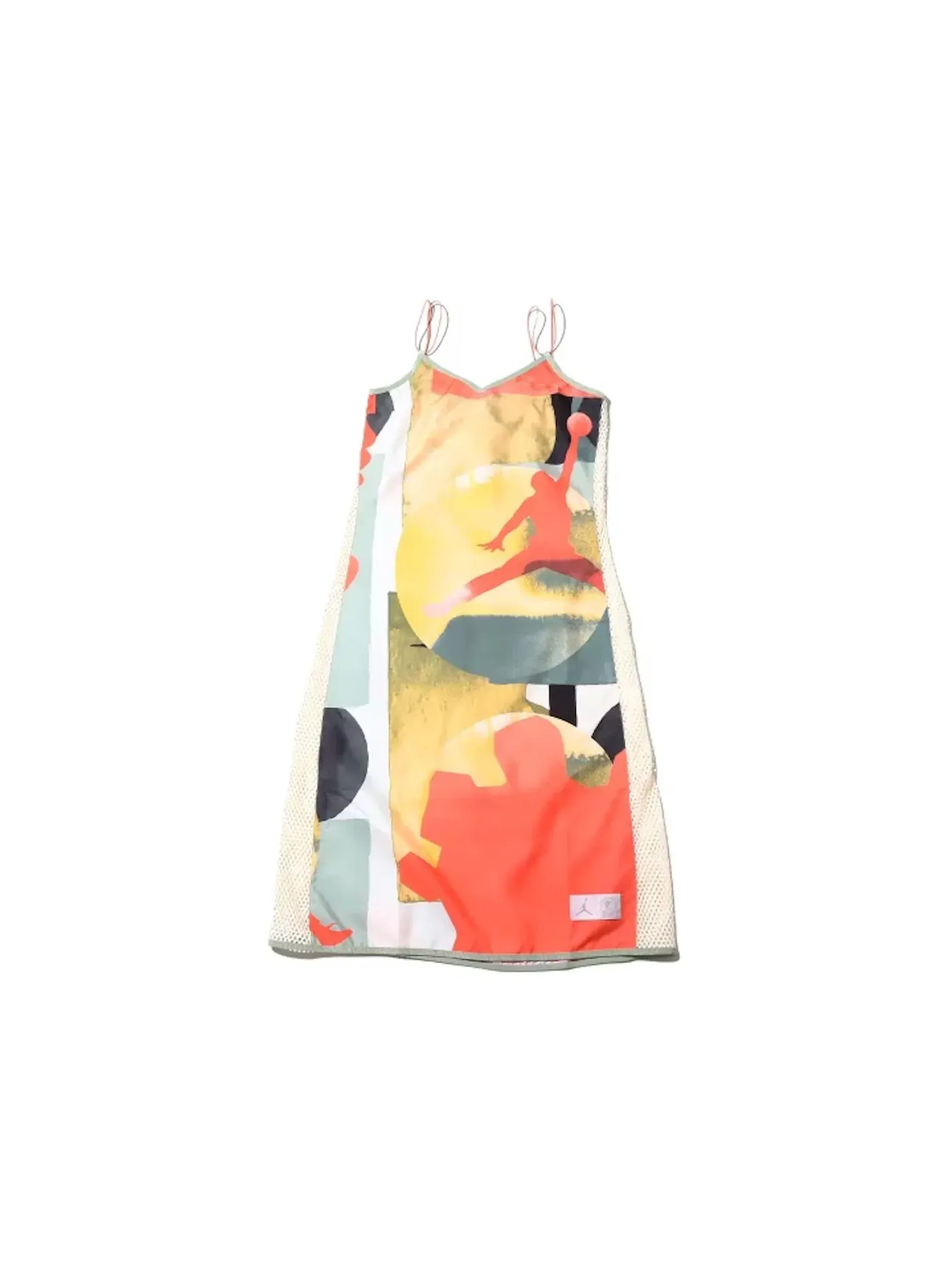 Женское платье-комбинация с принтом Bephies Beauty Supply Slip Dress Jordan — изображение 1 из 1, серый