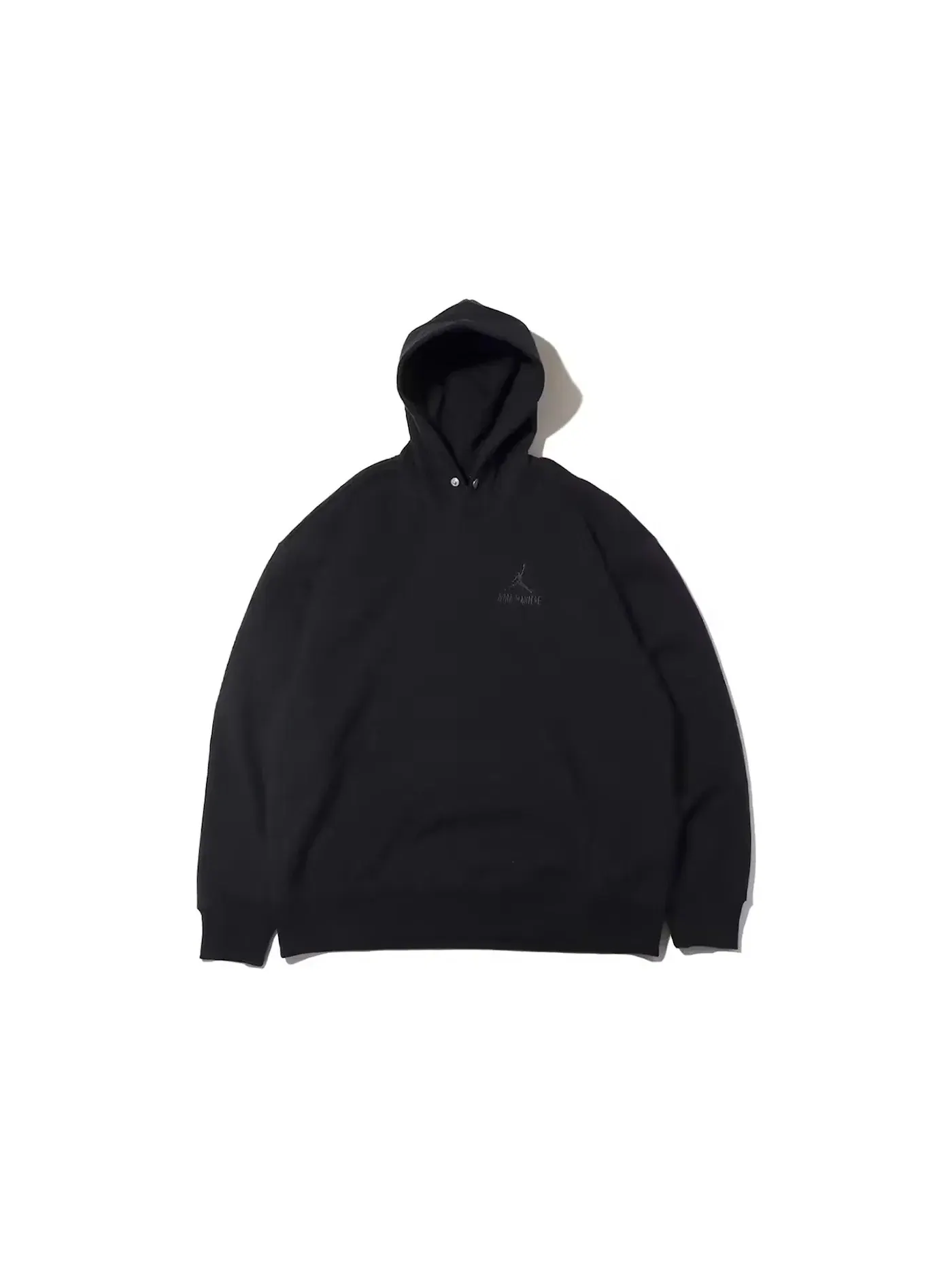 Мужская худи с жаккардовым узором Hoodie Jordan x A Ma Maniere — изображение 1 из 2, черный
