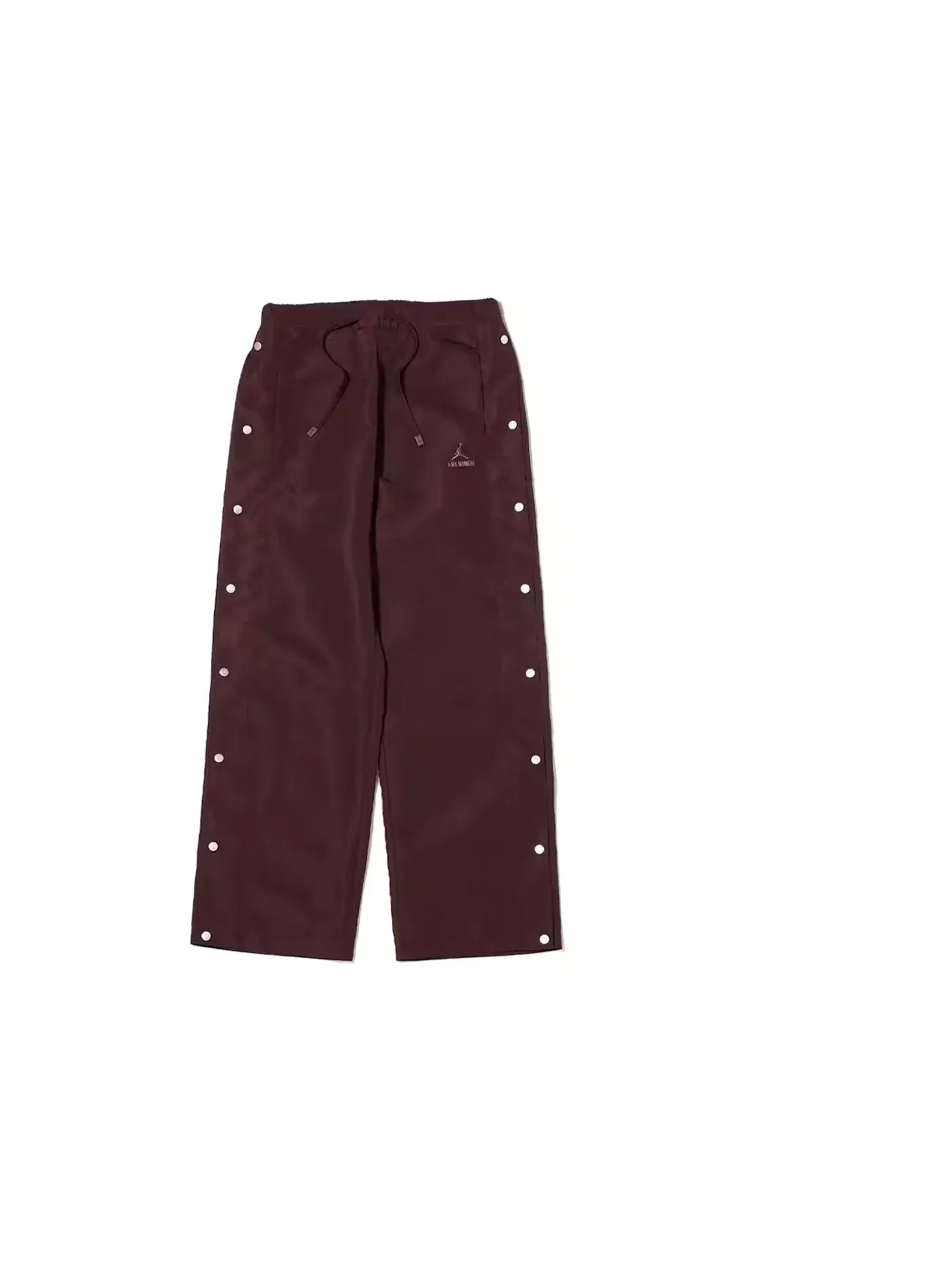 Мужские спортивные брюки Jordan x A Ma Maniere Snap Pant Mahogany — изображение 1 из 2, махагони