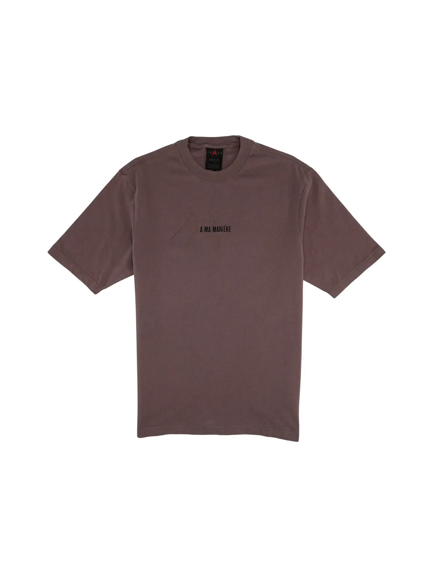Детская футболка с принтом Jordan x A Ma Maniere T-shirt — изображение 1 из 2, глина