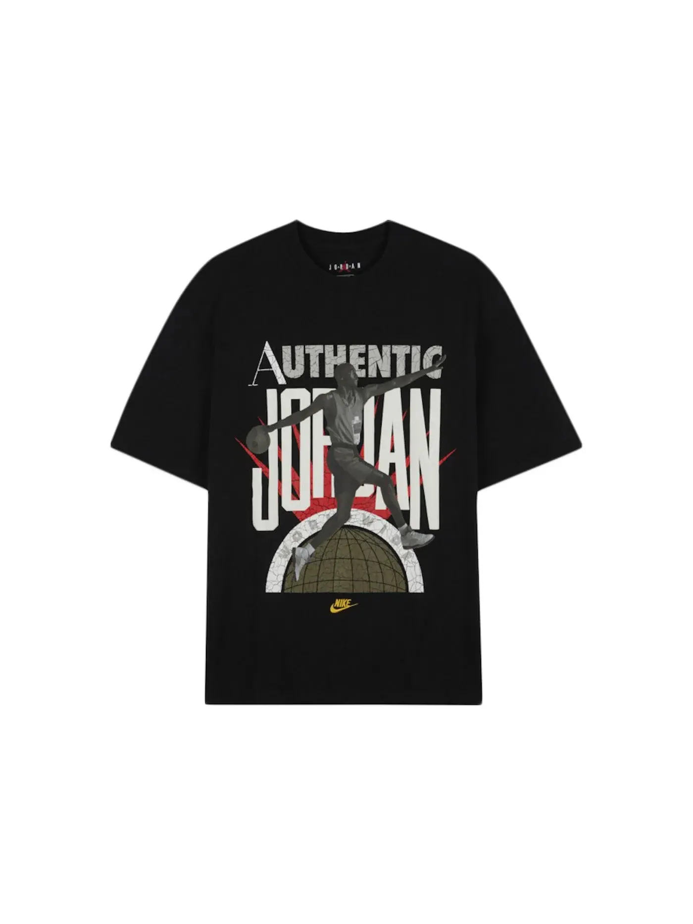 Мужская футболка с принтом Jordan x Aleali May T-shirt Jordan — изображение 1 из 1, черный