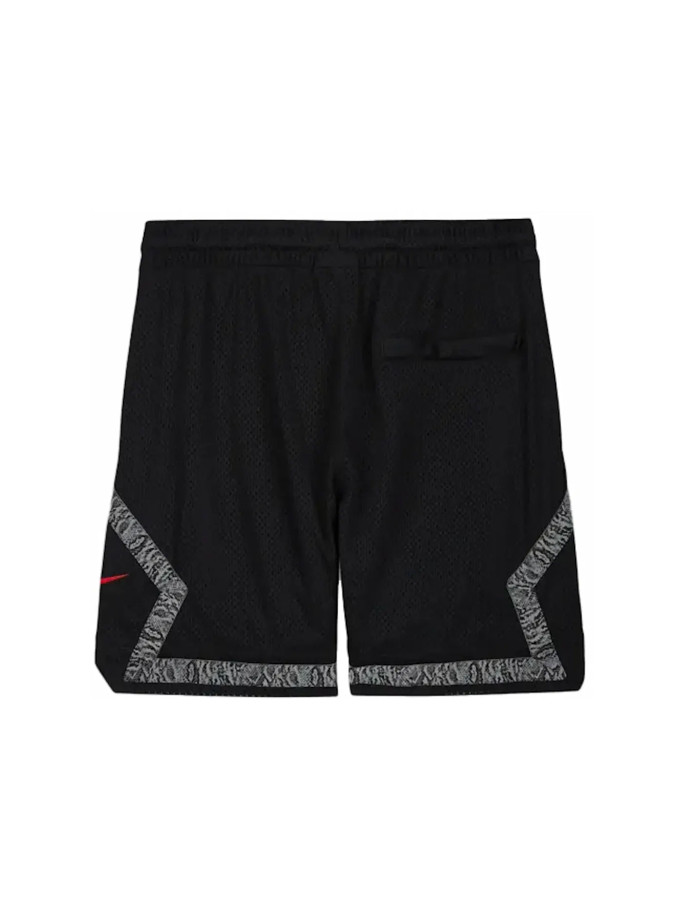 Мужские шорты с принтом Jordan x Awake NY Diamond Shorts — изображение 2 из 2, черный