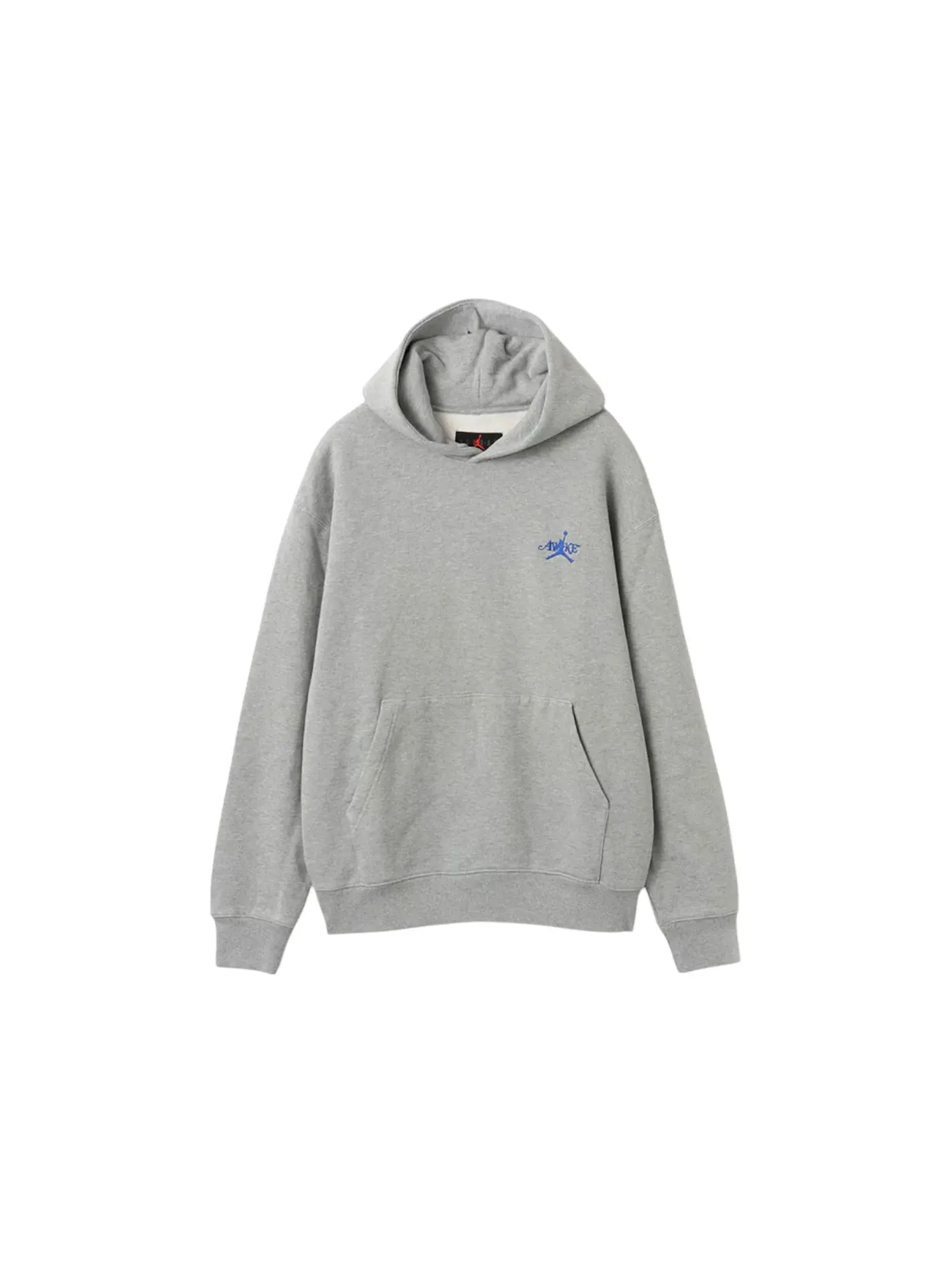 Мужская худи с длинным рукавом Jordan x Awake NY Fleece Hoodie Heather Grey/Black/Game Royal — изображение 1 из 2