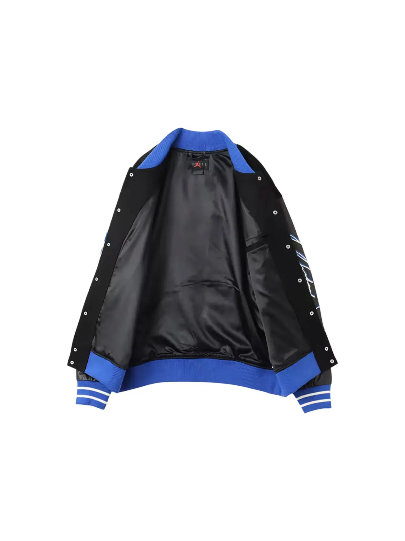 Мужская бомбер-куртка с принтом Jordan x Awake NY Varsity Jacket — изображение 2 из 3, черный