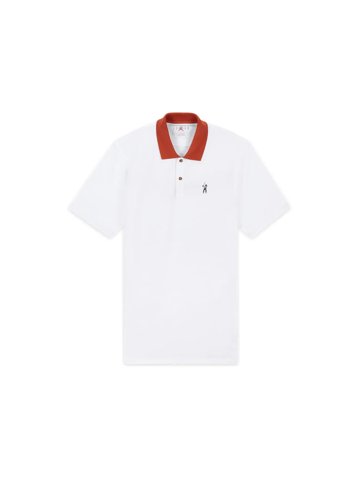 Мужская рубашка-поло с длинным рукавом Jordan x Eastside Golf — изображение 1 из 2, белый